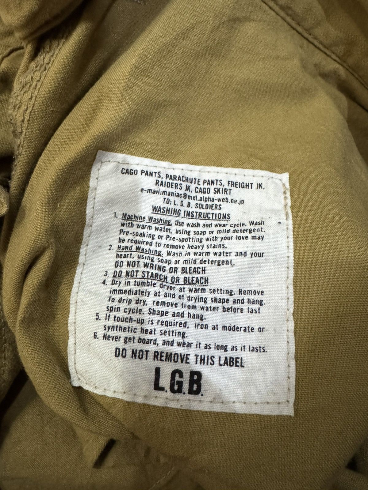 Le Grande Bleu (L.G.B.) LGB long pants buckle back leather Size US 34 / EU 50 - 8 Thumbnail