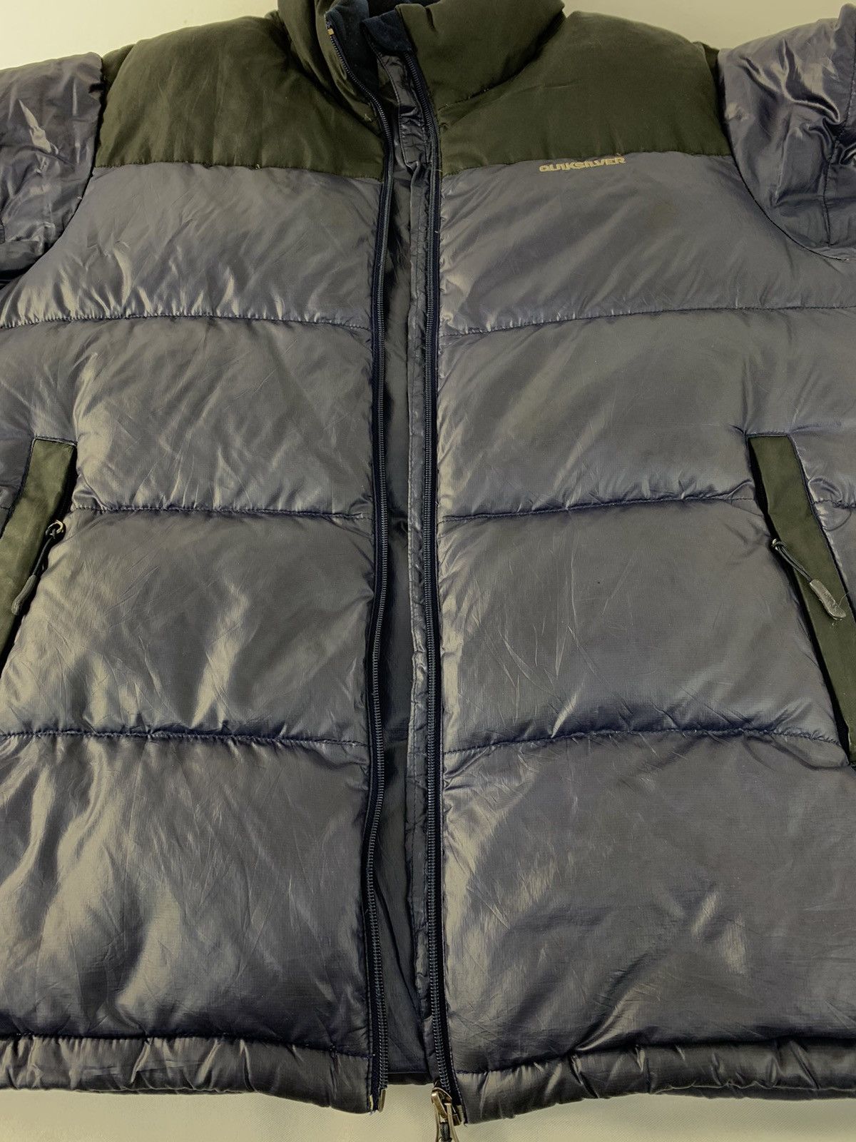 Quiksilver 90s Quicksilver Down Padded Jacket Zip Up Artic Winter Size US M / EU 48-50 / 2 - 5 Thumbnail