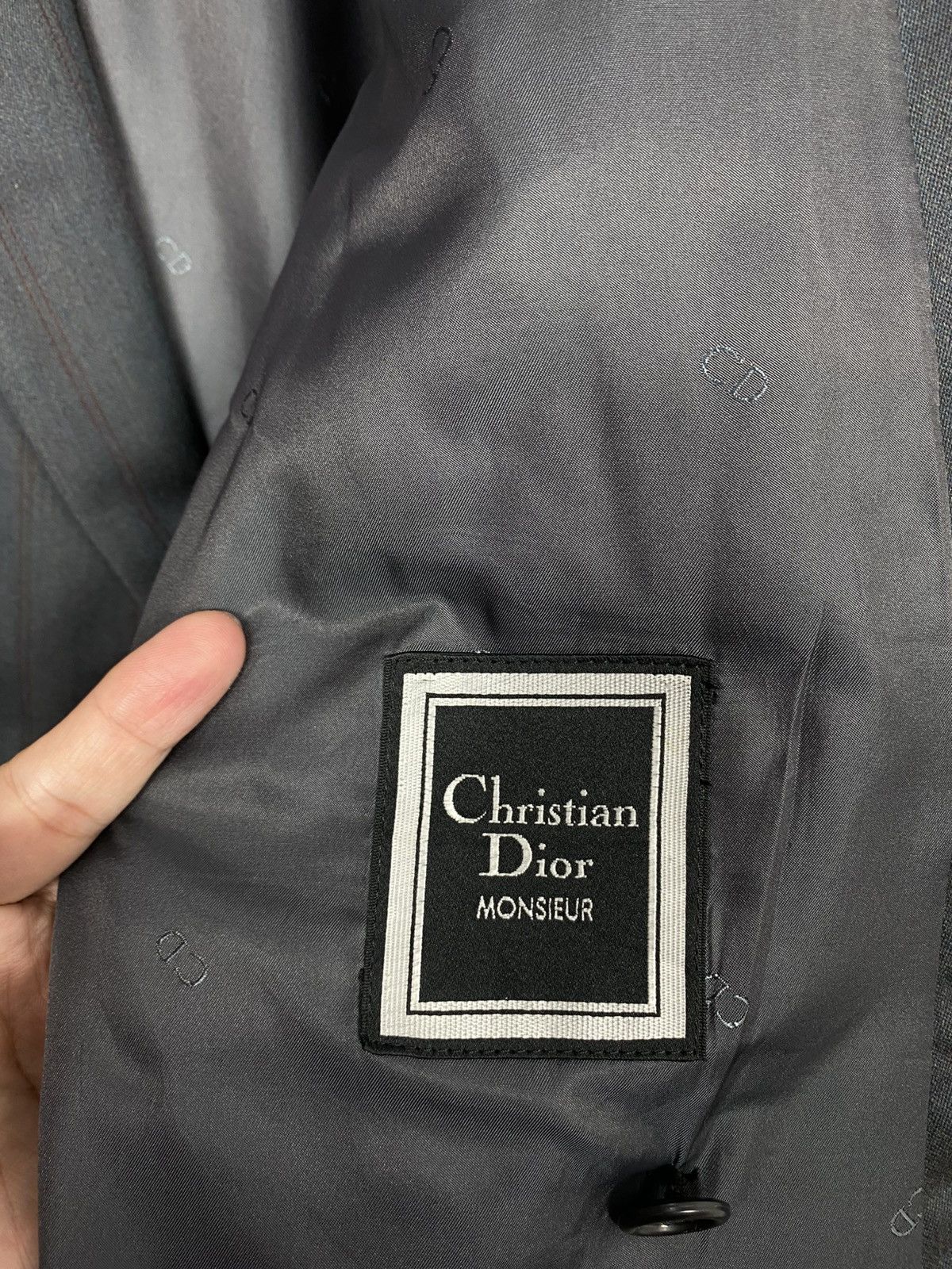 Christian Dior Monsieur Rare‼️ Vtg Christian Dior Monsieur Double Breasted Blazer Size US M / EU 48-50 / 2 - 6 Thumbnail