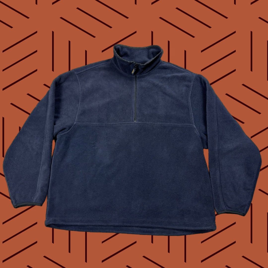 Vintage WOOLRICH MENS Jacket 1/4 Zip Fleece Purple XL Outdoor Outdoorwear Hiking Size US XL / EU 56 / 4 - 1 Thumbnail