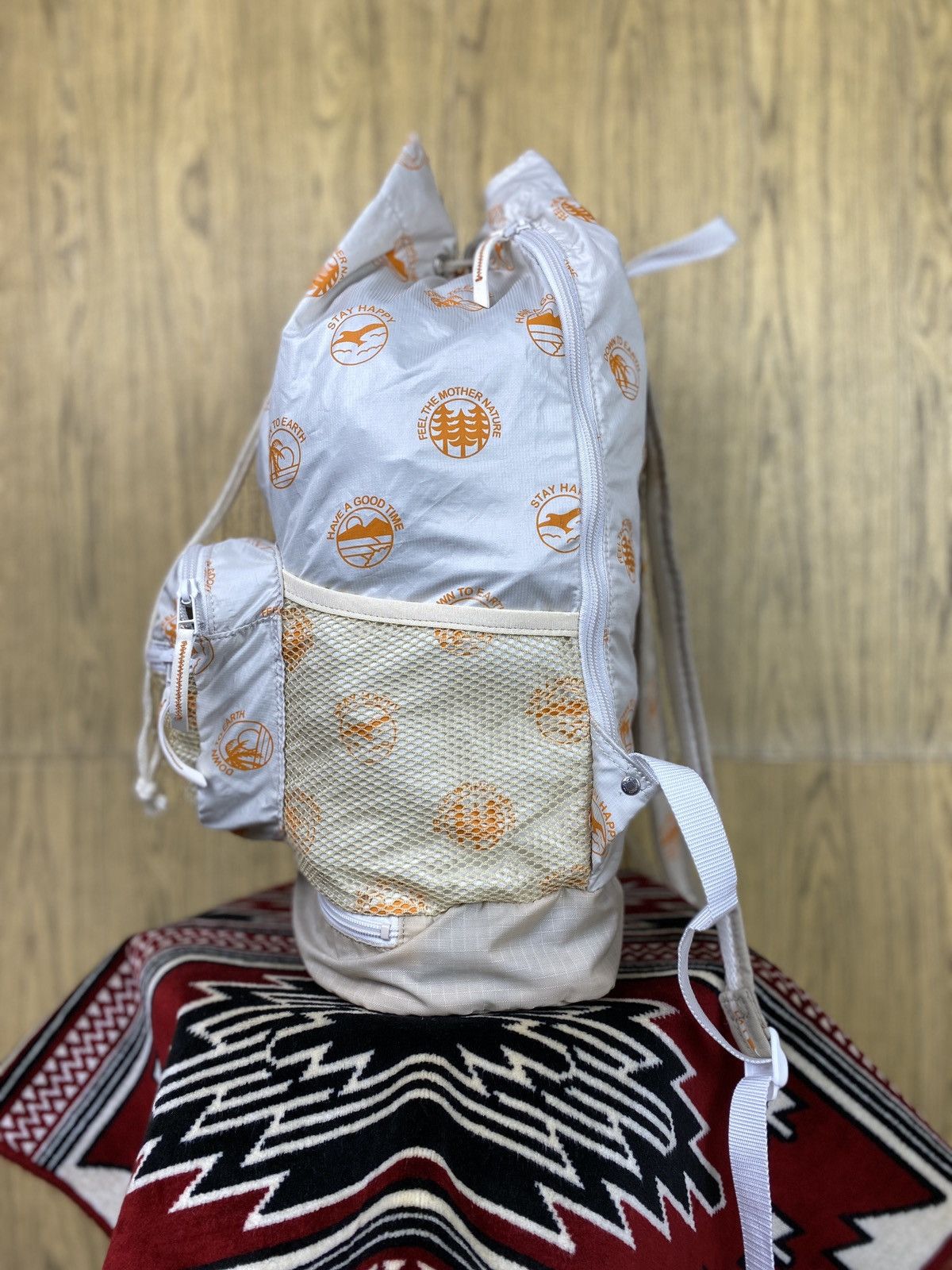 Have A Good Time × MasterPiece Master-piece x Have A God Time x Palm Graphics Rucksack Bag Size ONE SIZE - 3 Thumbnail