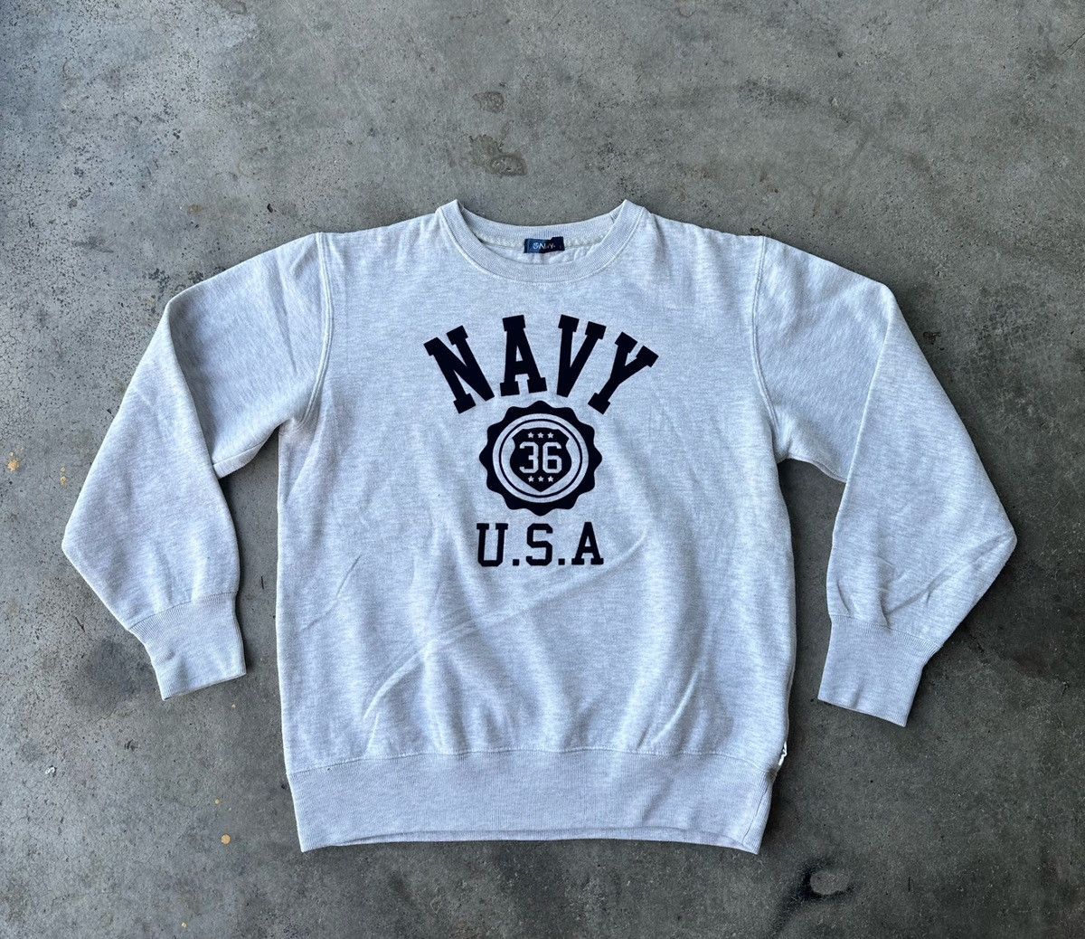 Japanese Brand Navy USA sweatshirt size L Size US L / EU 52-54 / 3 - 1 Thumbnail