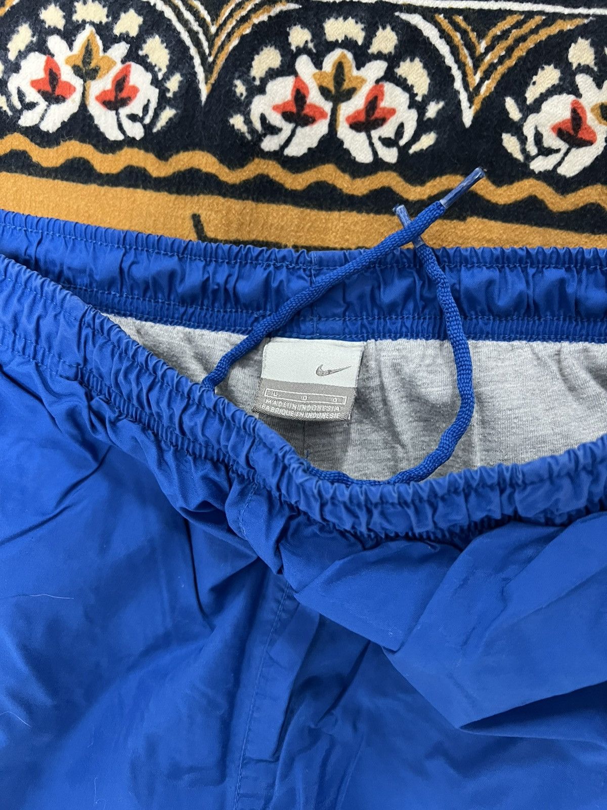 Nike Blue Nike track pants size large baggy skater sportswear y2k Size US 34 / EU 50 - 4 Thumbnail