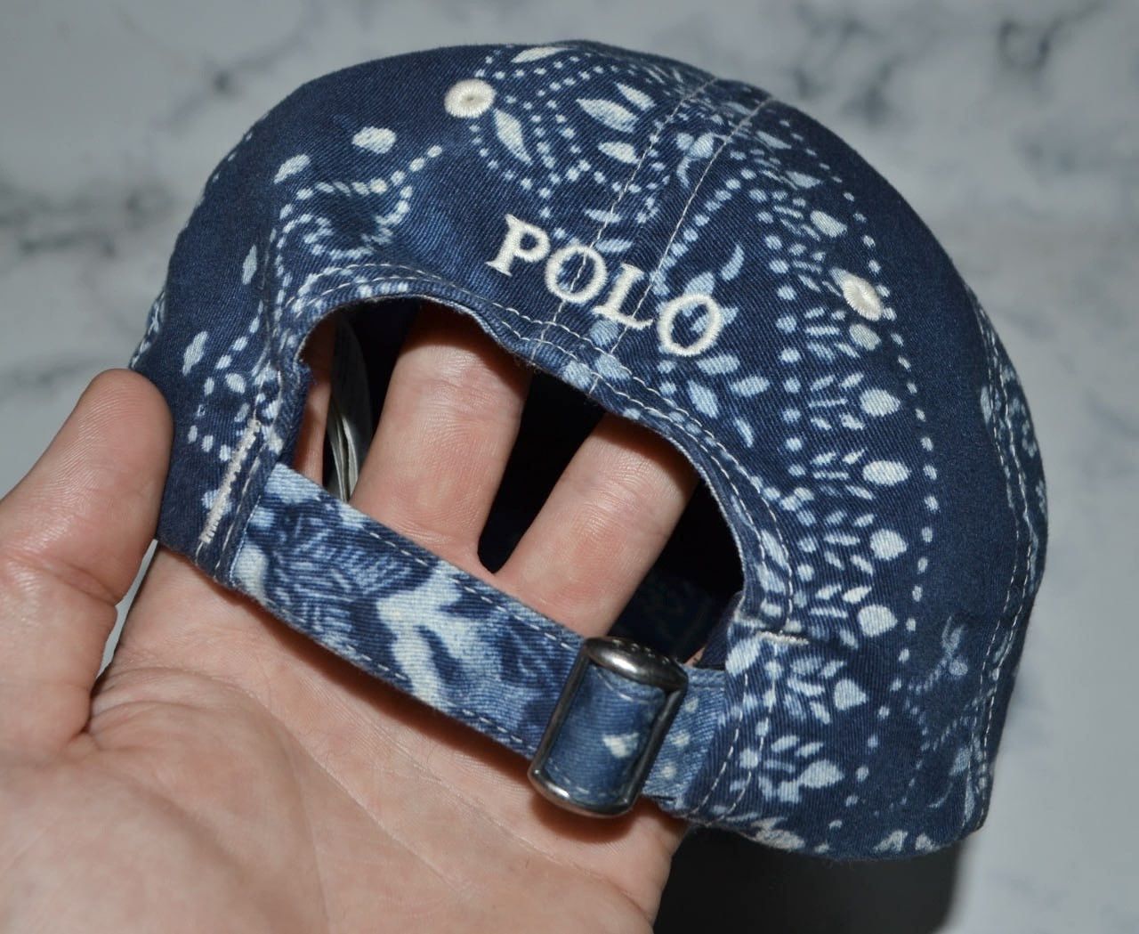 Polo Ralph Lauren POLO RALPH LAUREN MOROCCAN TILE Bandana CAP Size ONE SIZE - 5 Thumbnail