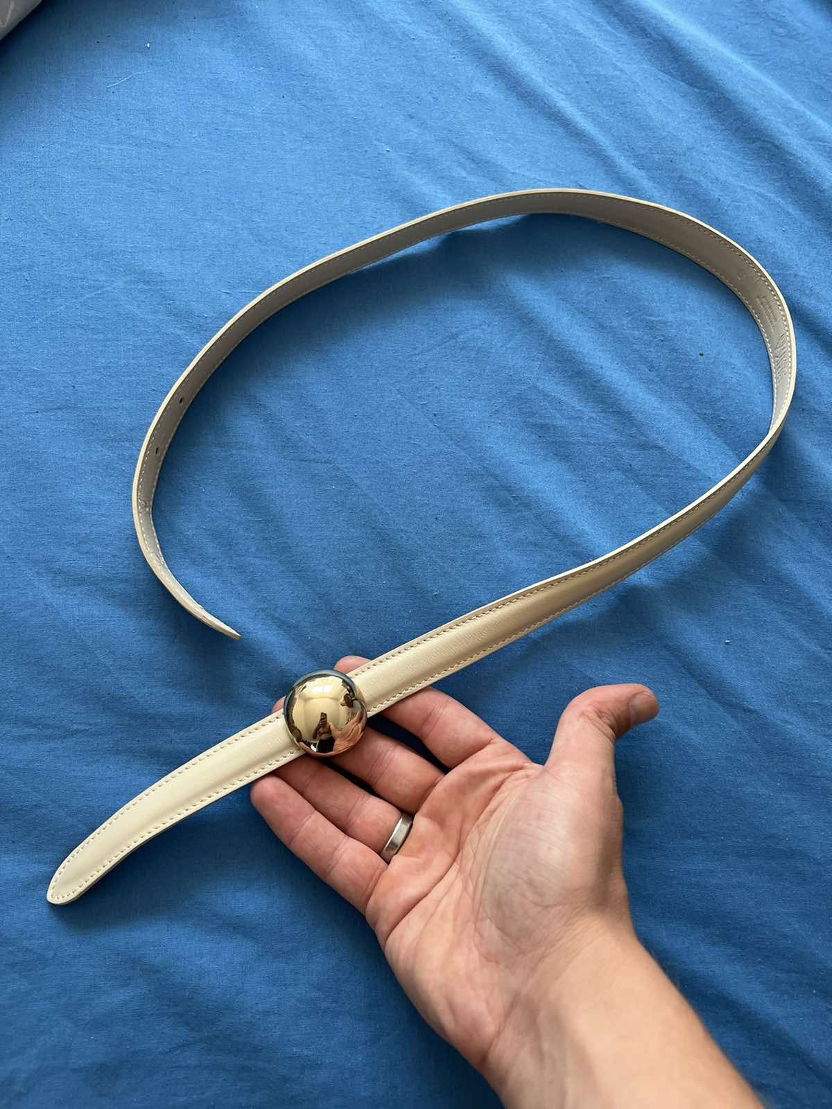 Designer CINTURA MALAI " ERIKA CAVALLINI" Originale Leather belt Size ONE SIZE - 1 Thumbnail