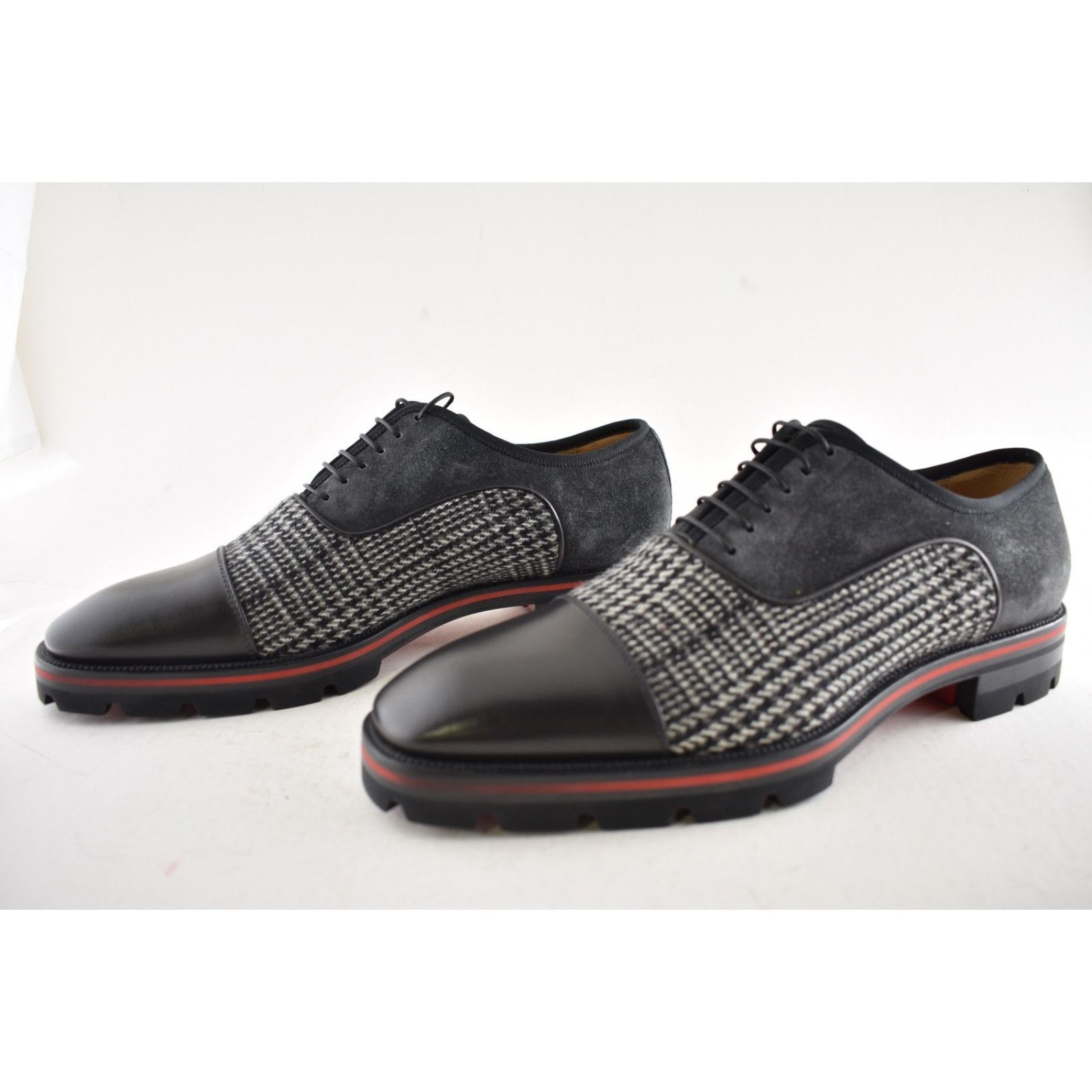 Christian Louboutin Christian Louboutin Flat Lug Sole Derby Oxford Loafer 44 11 Size US 11 / EU 44 - 10 Thumbnail