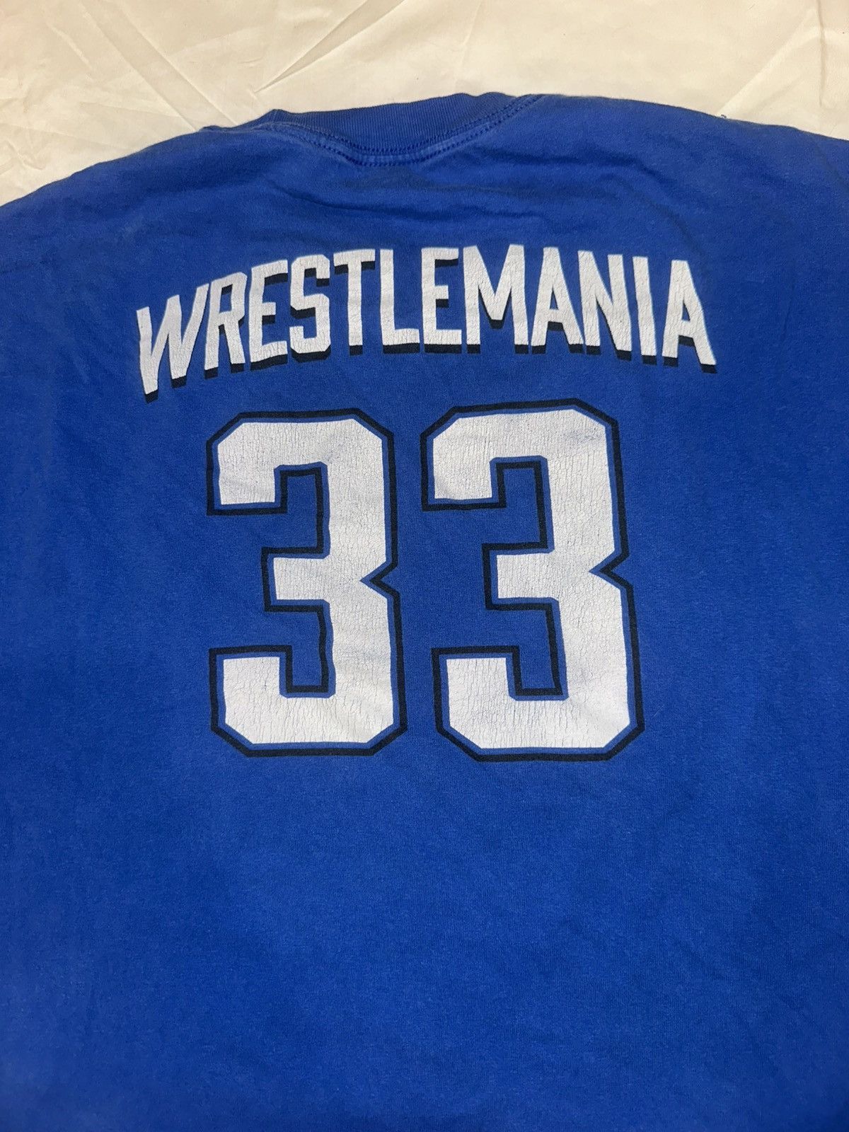 WWE WWE WRESTLE MANIA Orlando 2017 Blue Shirt Sz.XL Size US XL / EU 56 / 4 - 5 Thumbnail