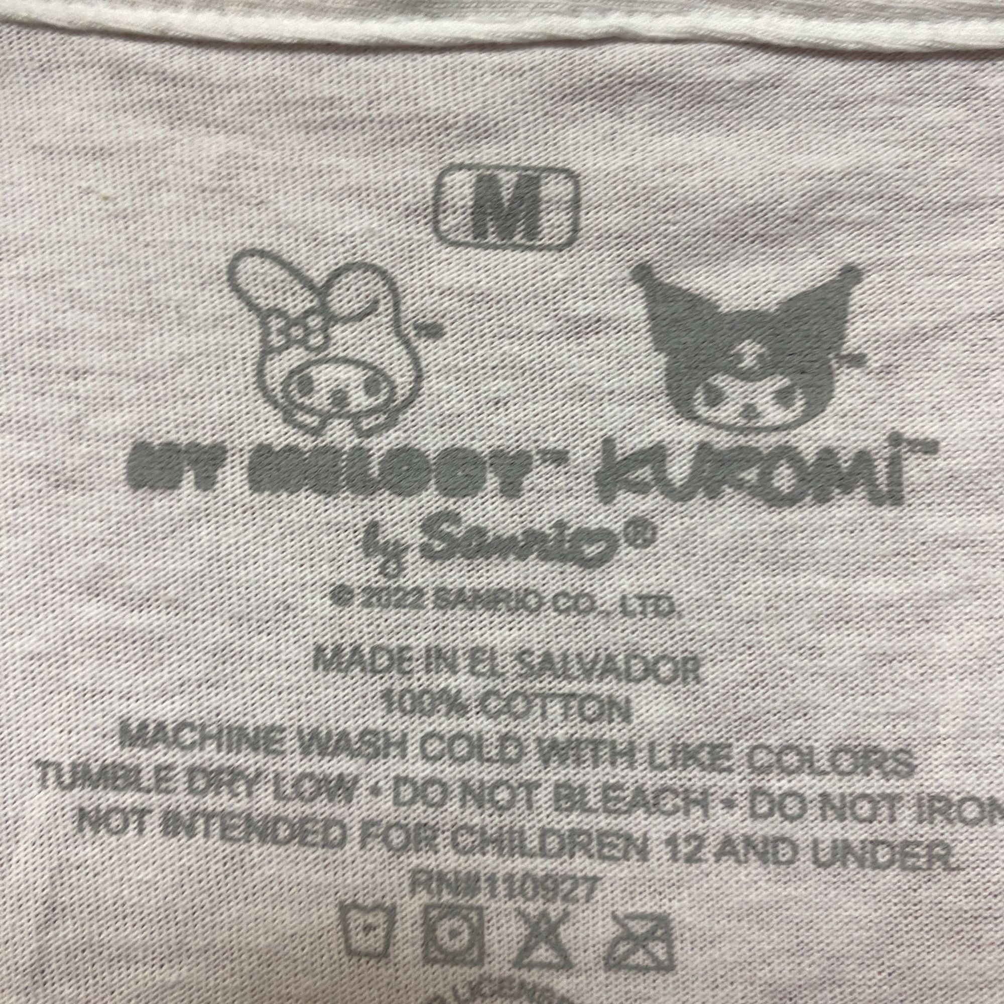Other My melody x Kuromi white Tshirt size medium Size US M / EU 48-50 / 2 - 4 Thumbnail