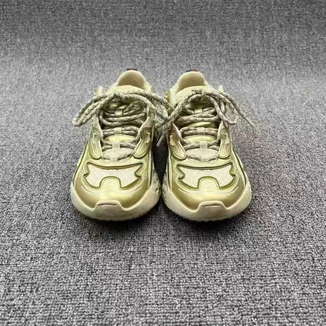 Gucci Gucci Cub3D Champaign Gold Sneakers. Size US 7 / IT 37 - 2 Thumbnail