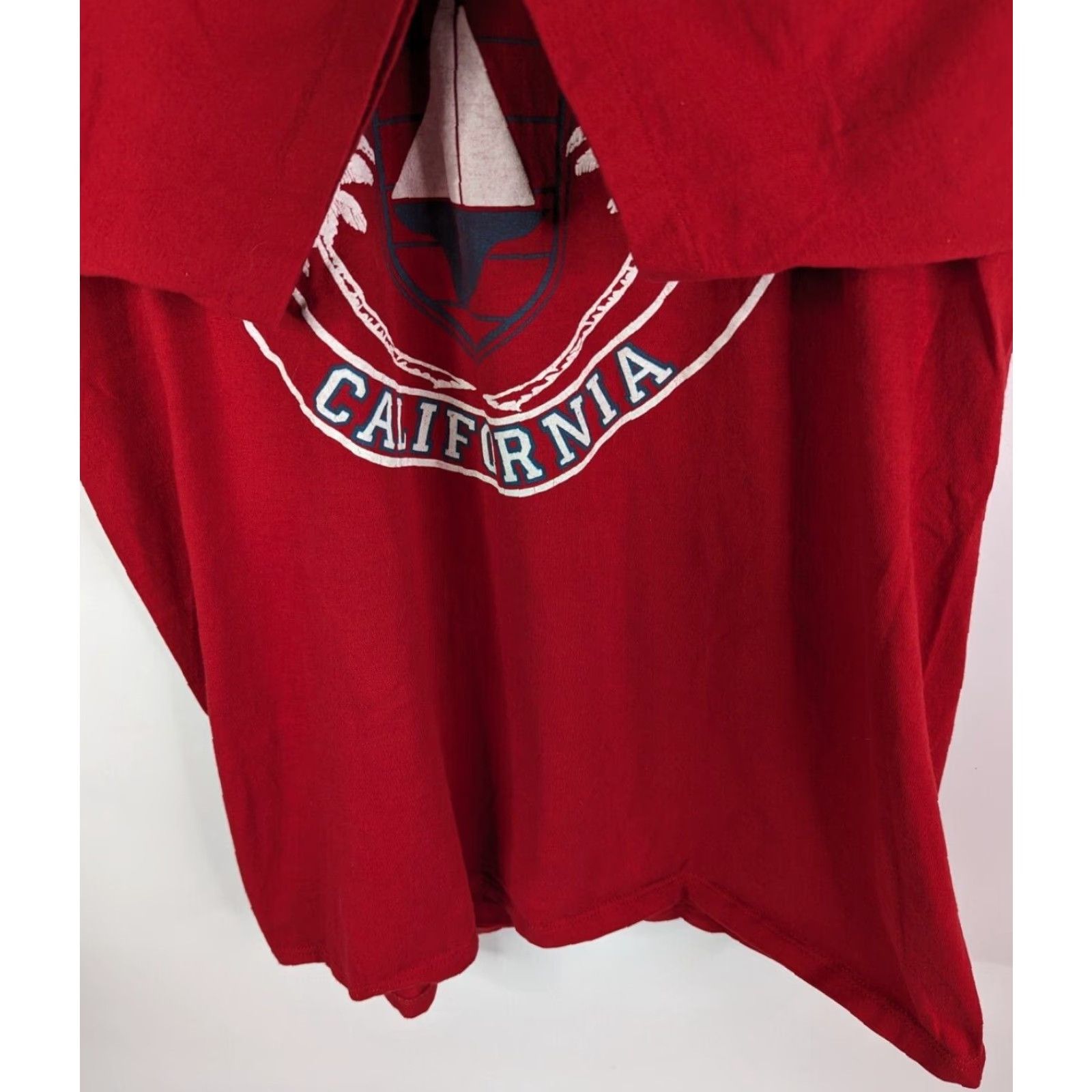 Jerzees VINTAGE 90s Red JERZEES T-Shirt Men XL USA Made Crew Neck Graphic Tee Rodeo California Size US XL / EU 56 / 4 - 2 Thumbnail