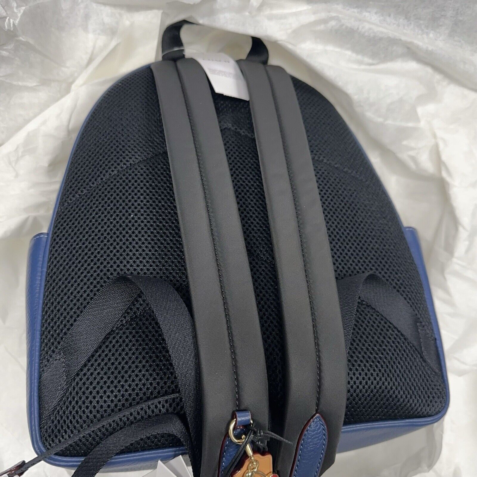 Coach NWT LIMITED Coach Denim Court Backpack Signature Canvas Size ONE SIZE - 9 Thumbnail