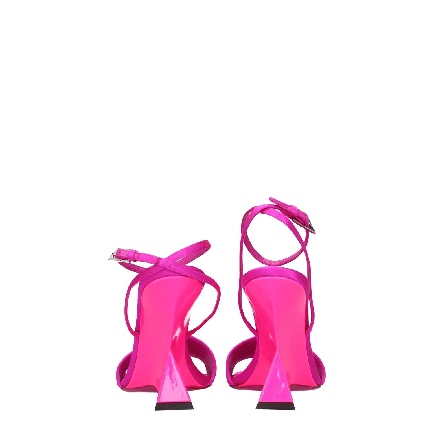 The Attico ob1o1e1224 Satin Sandals in Fuchsia Size US 6 / IT 36 - 5 Thumbnail