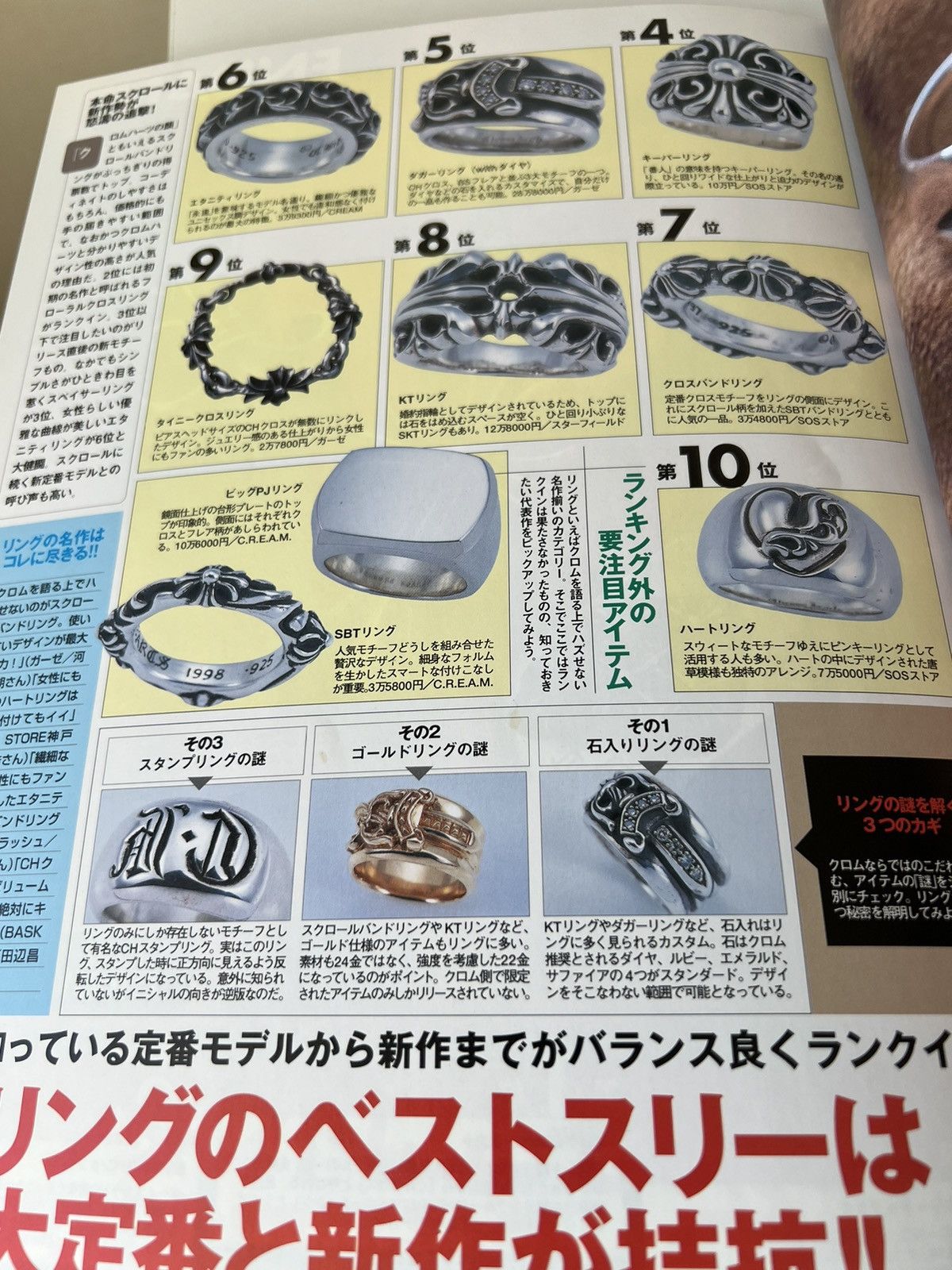 Chrome Hearts 2002 Chrome Hearts Magazine Catalog Book Necklace Ring Tee Size ONE SIZE - 5 Thumbnail