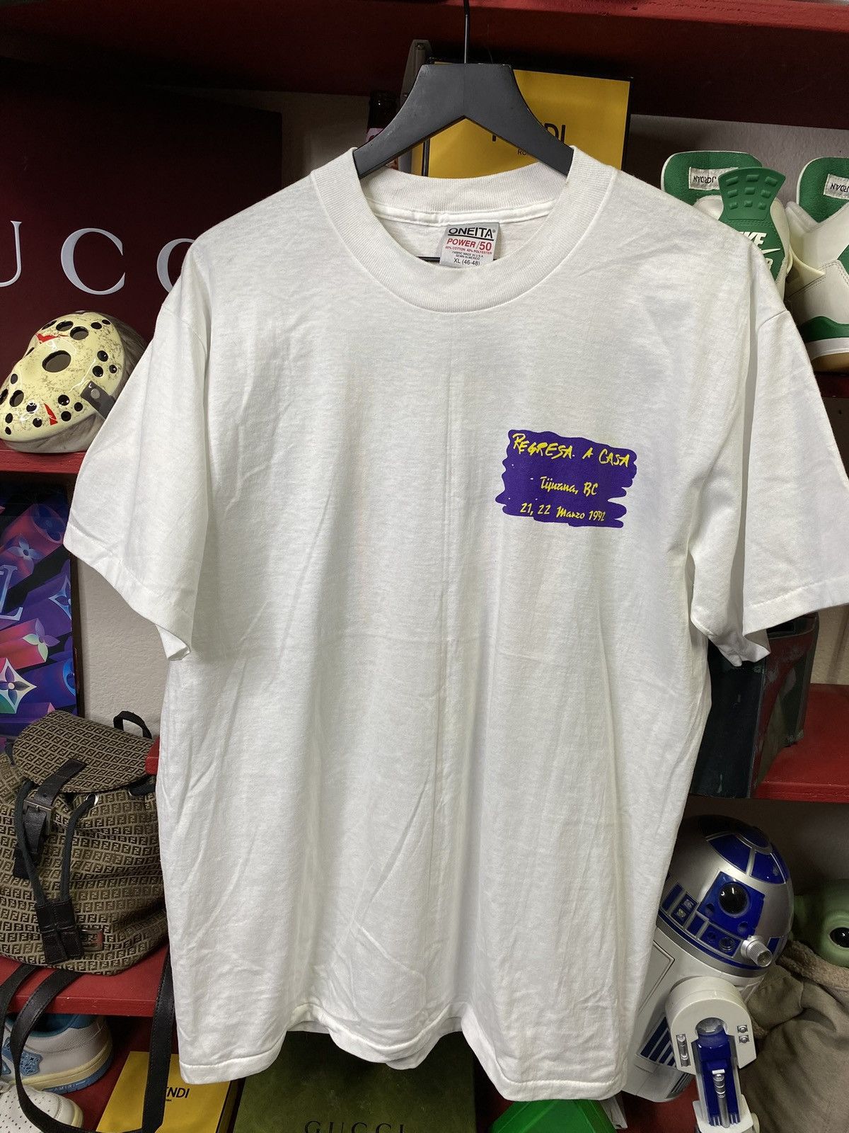 Vintage Vintage 90’s Santana Band T-Shirt Rare Size Large Size US L / EU 52-54 / 3 - 2 Thumbnail