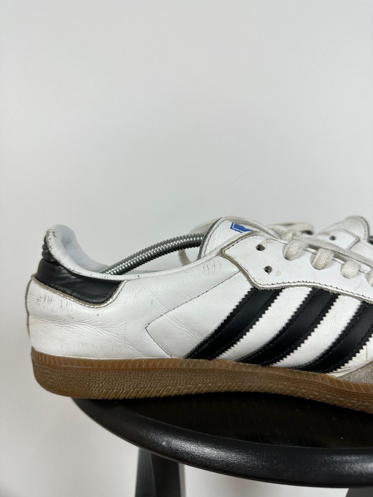 Adidas Vintage Adidas Samba Leather Low Top Sneakers Size US 13 / EU 46 - 19 Thumbnail