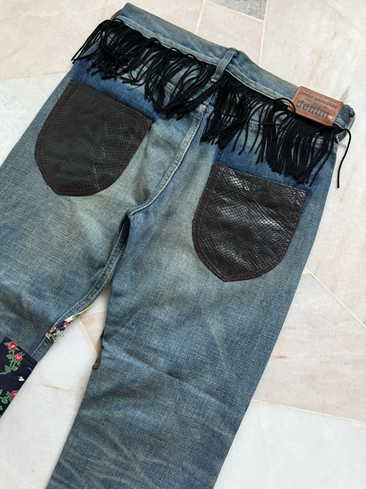 Comme des Garcons Junya watanabe Comme des garcons Patchwork pants Size US 30 / EU 46 - 5 Thumbnail