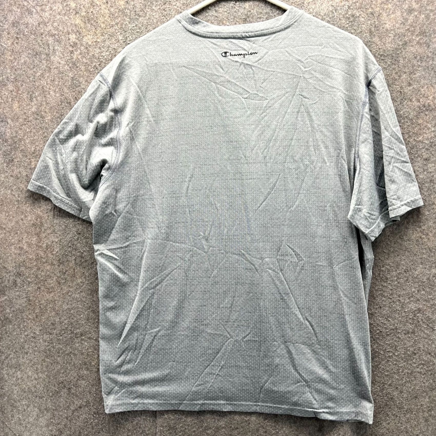 Champion VINTAGE Champion Shirt Mens XL Gray Crewneck Athletic Jersey Gym C logo Y2K Size US XL / EU 56 / 4 - 2 Thumbnail