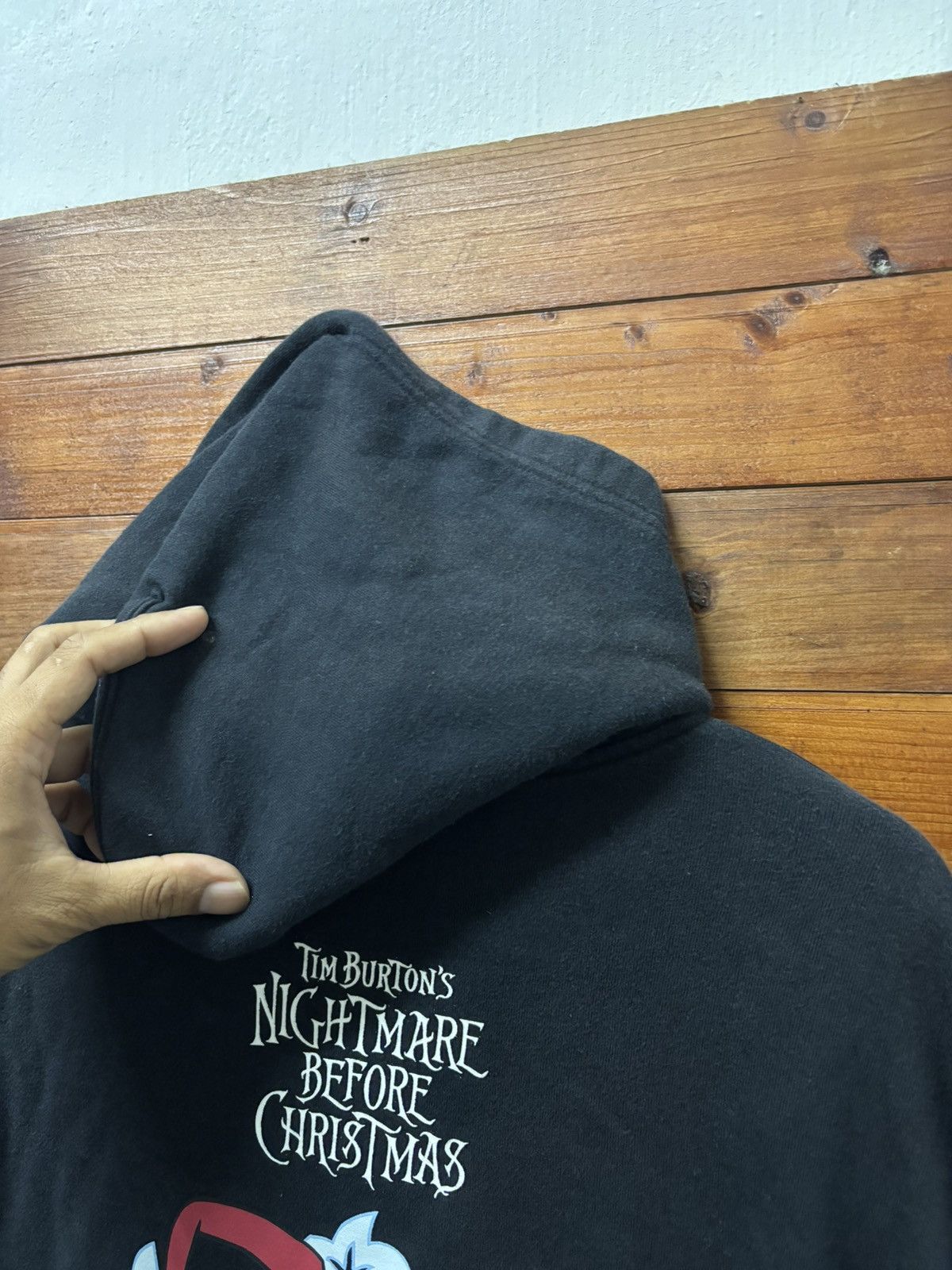 Disney Vintage tim burtons nightmare before christmas hoodie Size US L / EU 52-54 / 3 - 6 Thumbnail