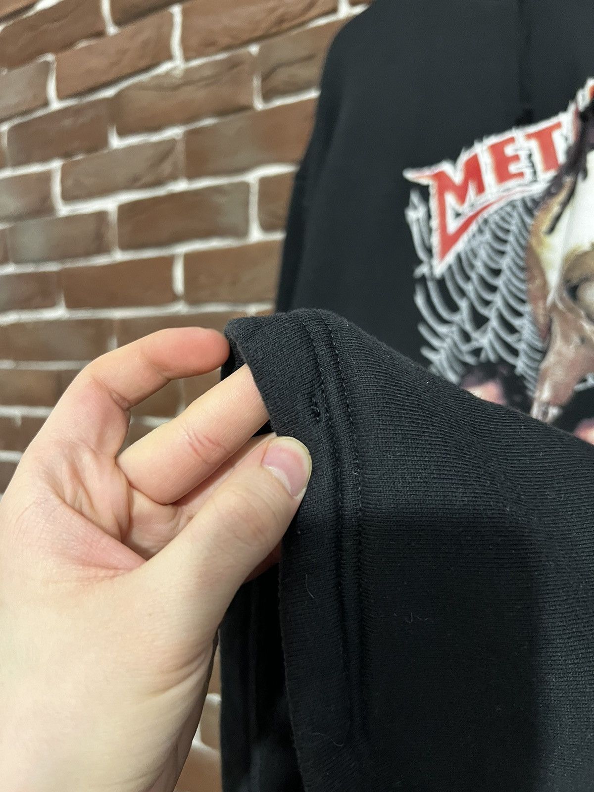 Band Tees Vintage 00s Metallica Spider Print Metal Band Tee Hoodie XL Size US XXL / EU 58 / 5 - 4 Thumbnail