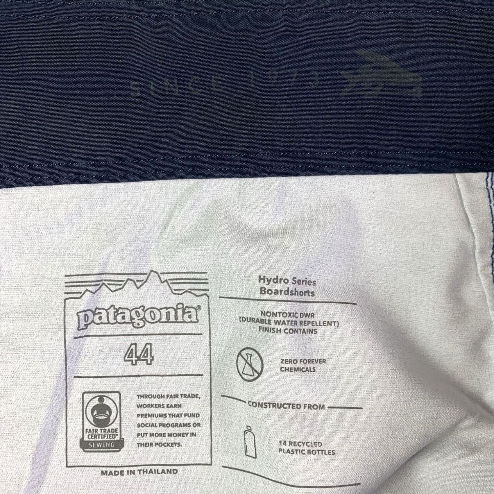 Patagonia Patagonia Board Shorts Men 44 Blue Striped Surf Swim Beach Mens Size US 44 / EU 60 - 4 Thumbnail