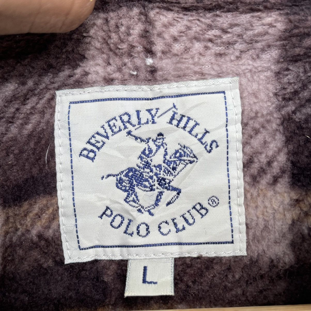 Polo Ralph Lauren × Vintage 💥Vintage Beverly Hills Polo Club Corduroy Zip Up Dual Pocket Size US L / EU 52-54 / 3 - 6 Thumbnail
