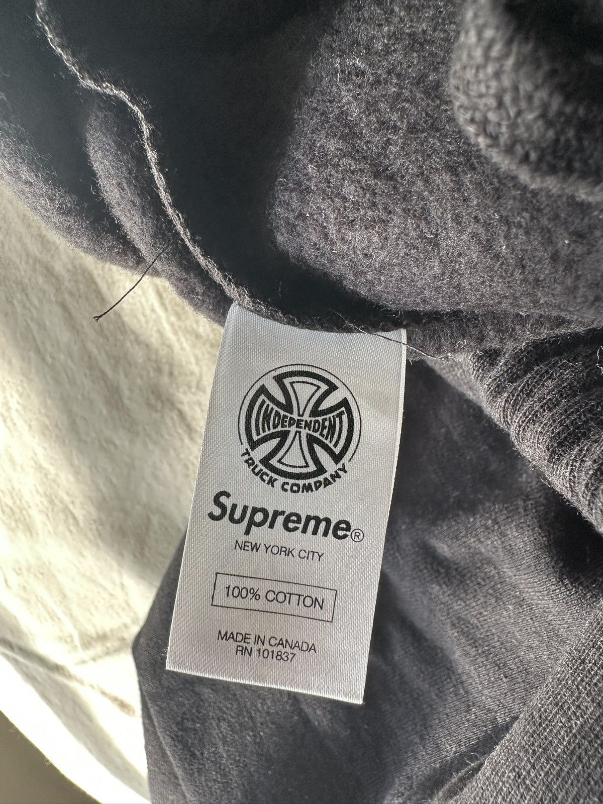 Independent Truck Co. × Supreme Fuck the rest - FTR (independent x supreme) sweats black Size US 32 / EU 48 - 4 Thumbnail