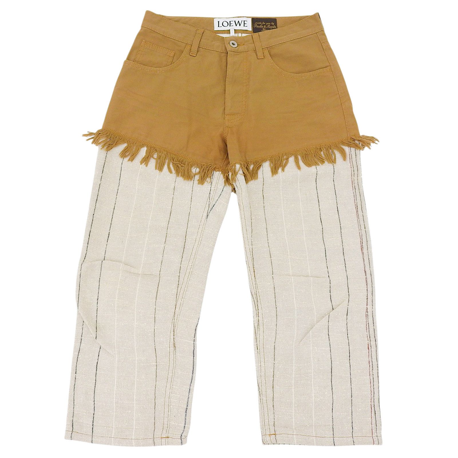 Loewe Loewe Loewe×Paulas Ibiza Hemp Pants Natural Material Pants S2292032IB DUTY FREE for USA Size ONE SIZE - 1 Thumbnail