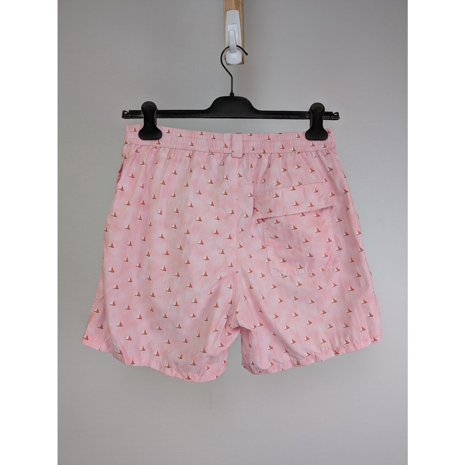 Loro Piana o1rshd1 Bay DTL Toy Print Rain Short in Pink Size US 34 / EU 50 - 6 Thumbnail