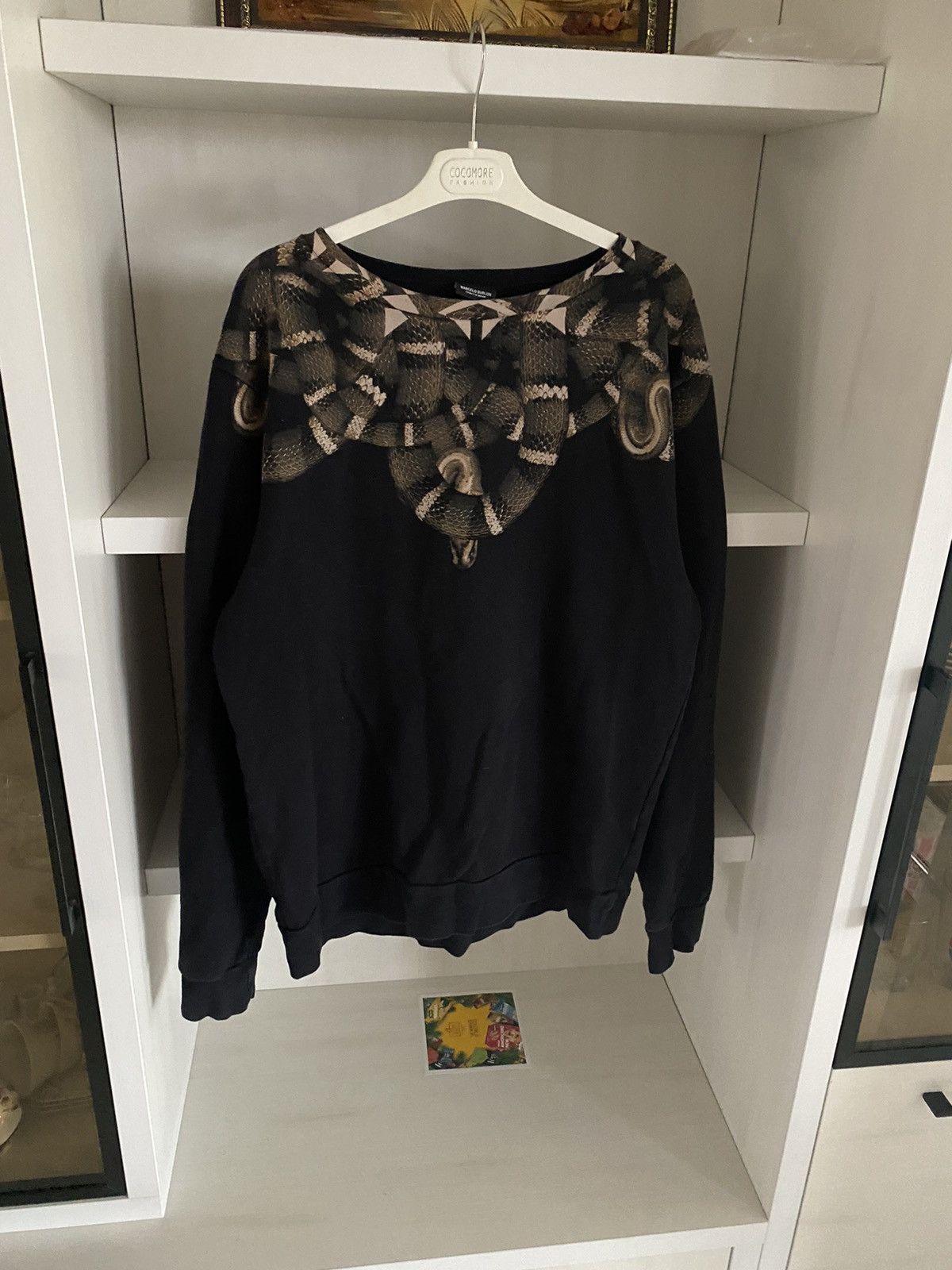 Marcelo Burlon Marcelo Burlon Crewneck Brown Snake Japanese Drip Y2K Rare Size US M / EU 48-50 / 2 - 1 Thumbnail