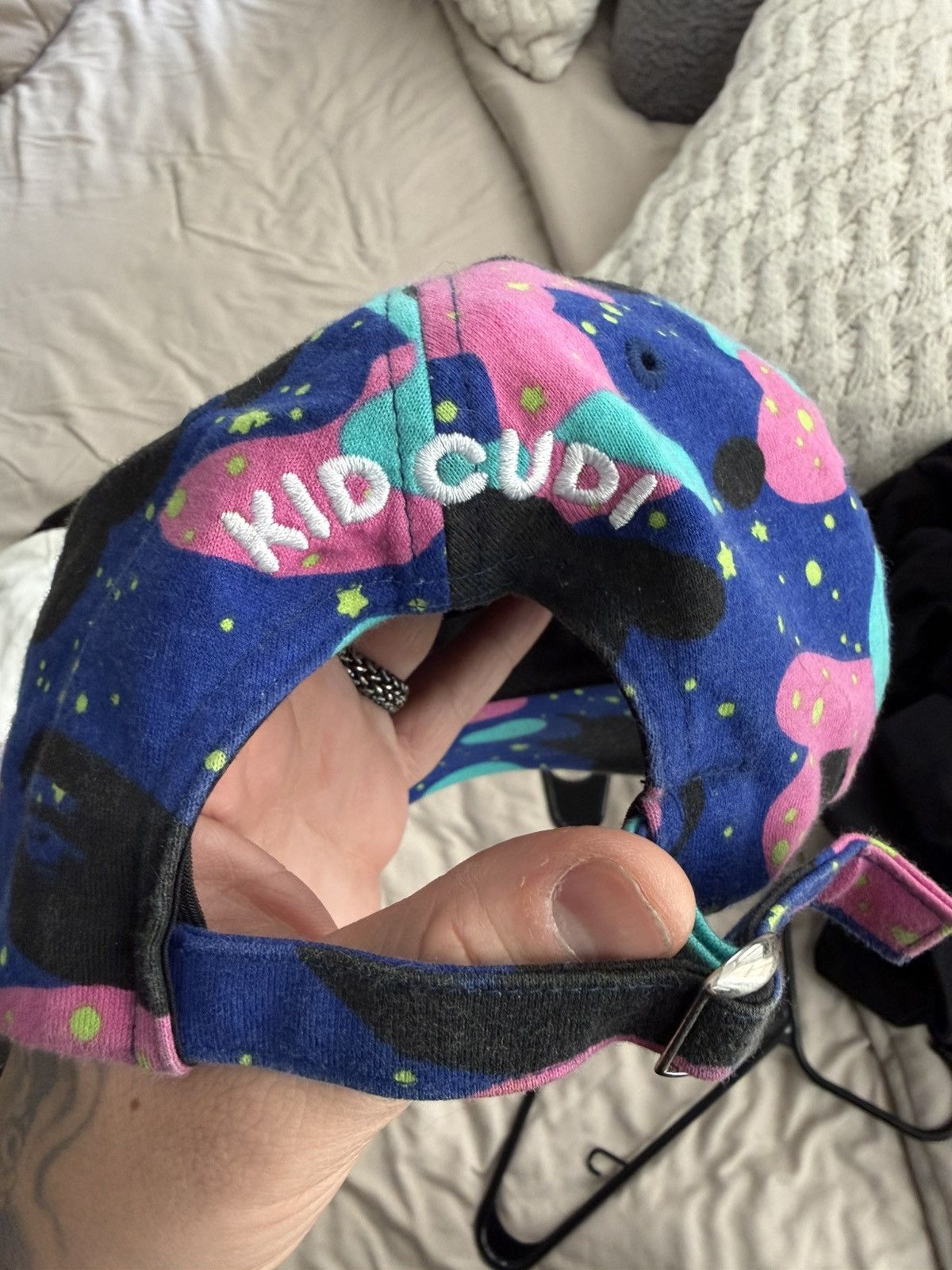 Kid Cudi Bape x Kid Cudi Moon Man Camo Panel Cap Size ONE SIZE - 2 Thumbnail