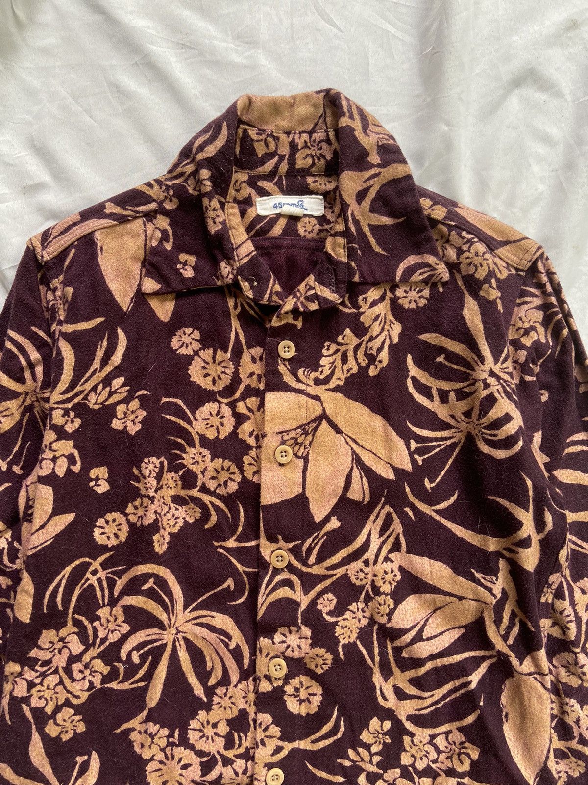 45rpm 45RPM PATTERN BUTTON DOWN SHIRT Size US S / EU 44-46 / 1 - 5 Thumbnail