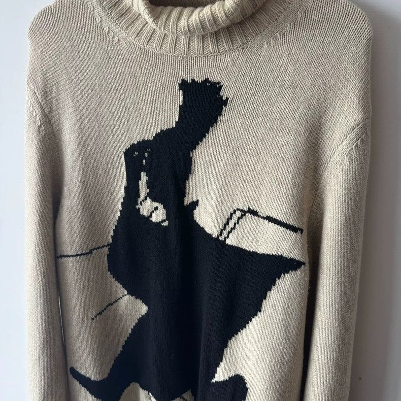 Yohji Yamamoto Yohji Yamamoto Samurai Sweater Size US L / EU 52-54 / 3 - 3 Thumbnail