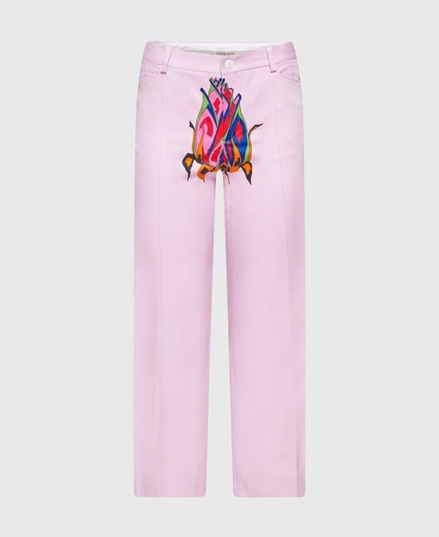 Emilio Pucci Cropped trousers Size 26" / US 2 / IT 38 - 1 Thumbnail