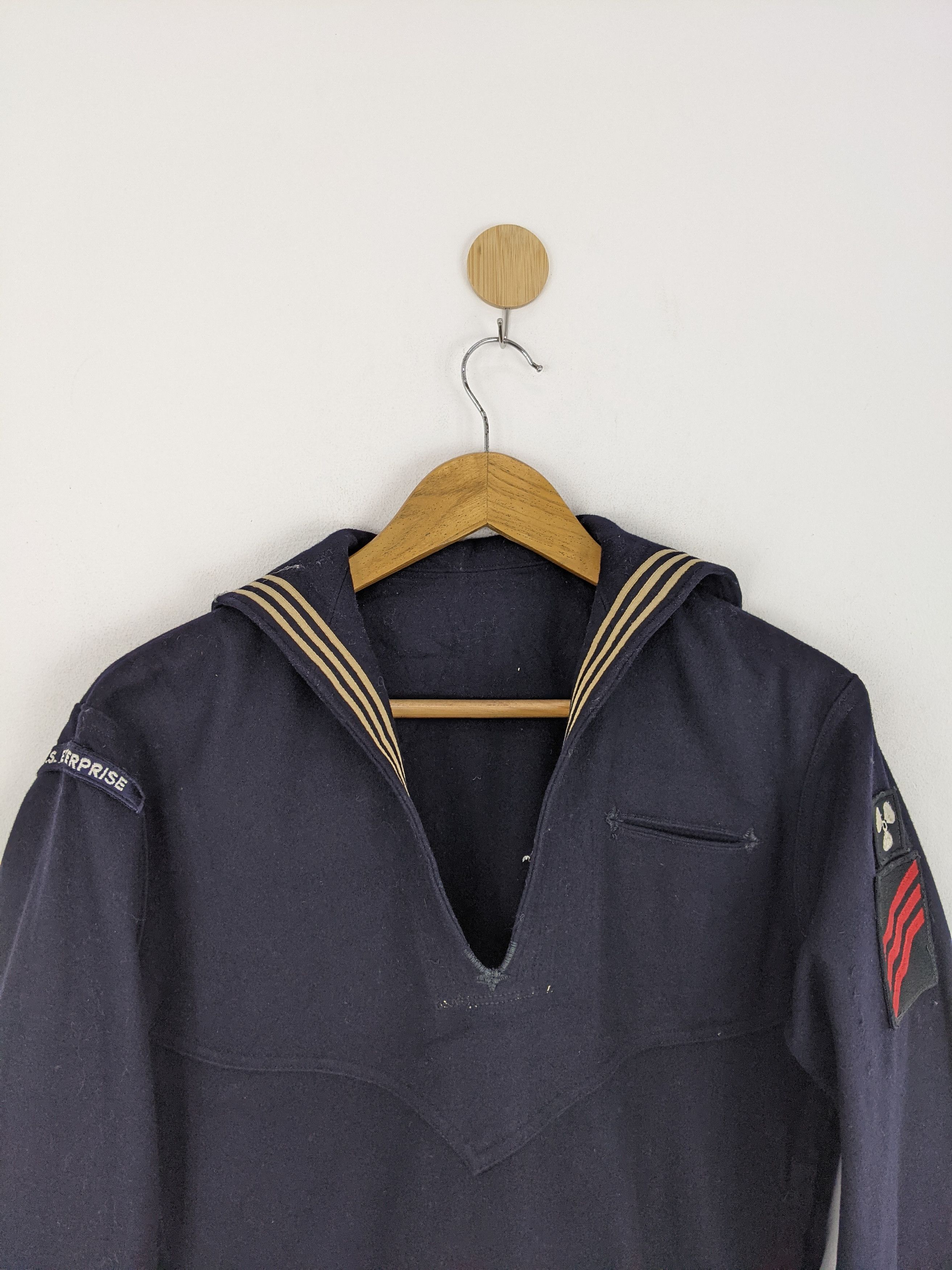 Freewheelers 💥RARE💥Vintage 80s U.S Navy Uniform MJ0108Z Size US M / EU 48-50 / 2 - 3 Thumbnail
