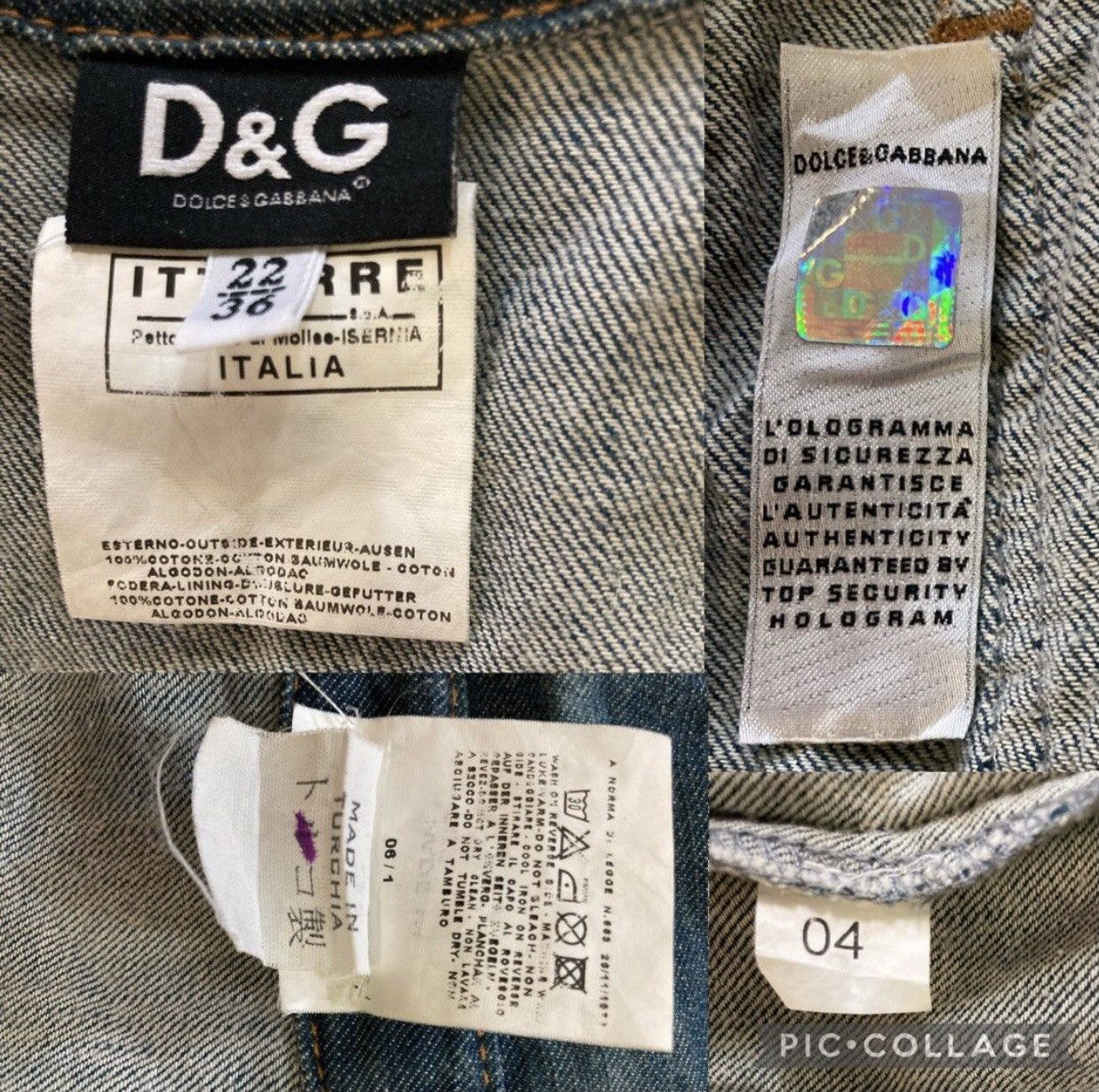 Dolce & Gabbana DOLCE&GABBANA DENIM DRESS Size XXS / US 00 / IT 34 - 8 Thumbnail