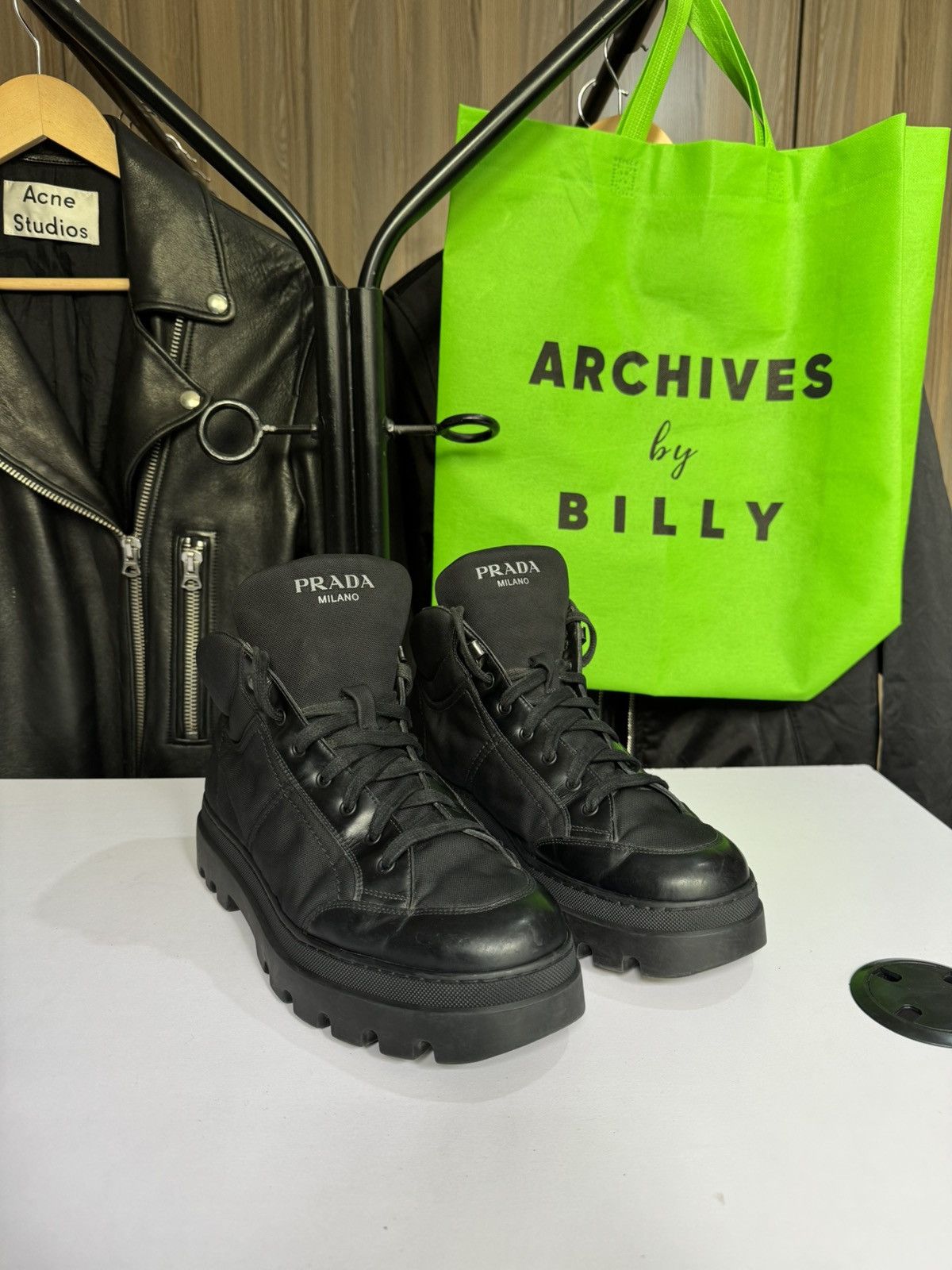 Prada Prada Nylon Boots Size US 9 / EU 42 - 4 Thumbnail