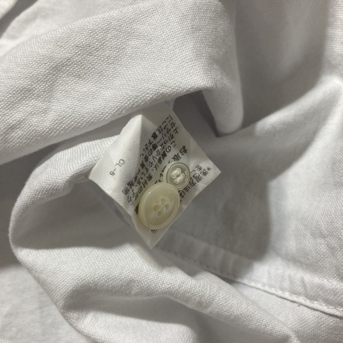 Issey Miyake NE-NET ISSEY MIYAKE - Icon Logo Oxford Shirt Short Sleeve Size US L / EU 52-54 / 3 - 7 Thumbnail