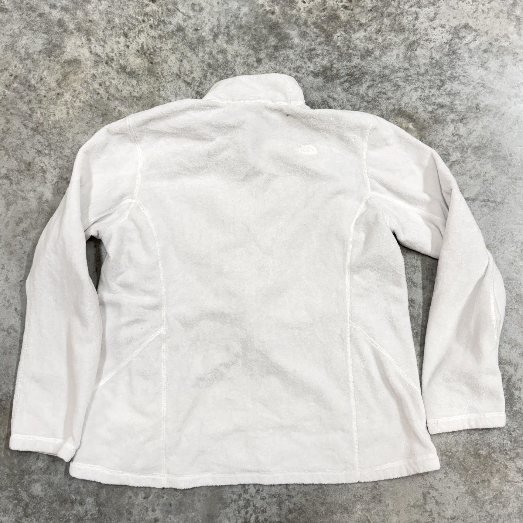 The North Face The North Face Jacket Womens XL White Fleece Full Zip Cozy Lightweight Outdoor Size XL / US 12-14 / IT 48-50 - 4 Thumbnail