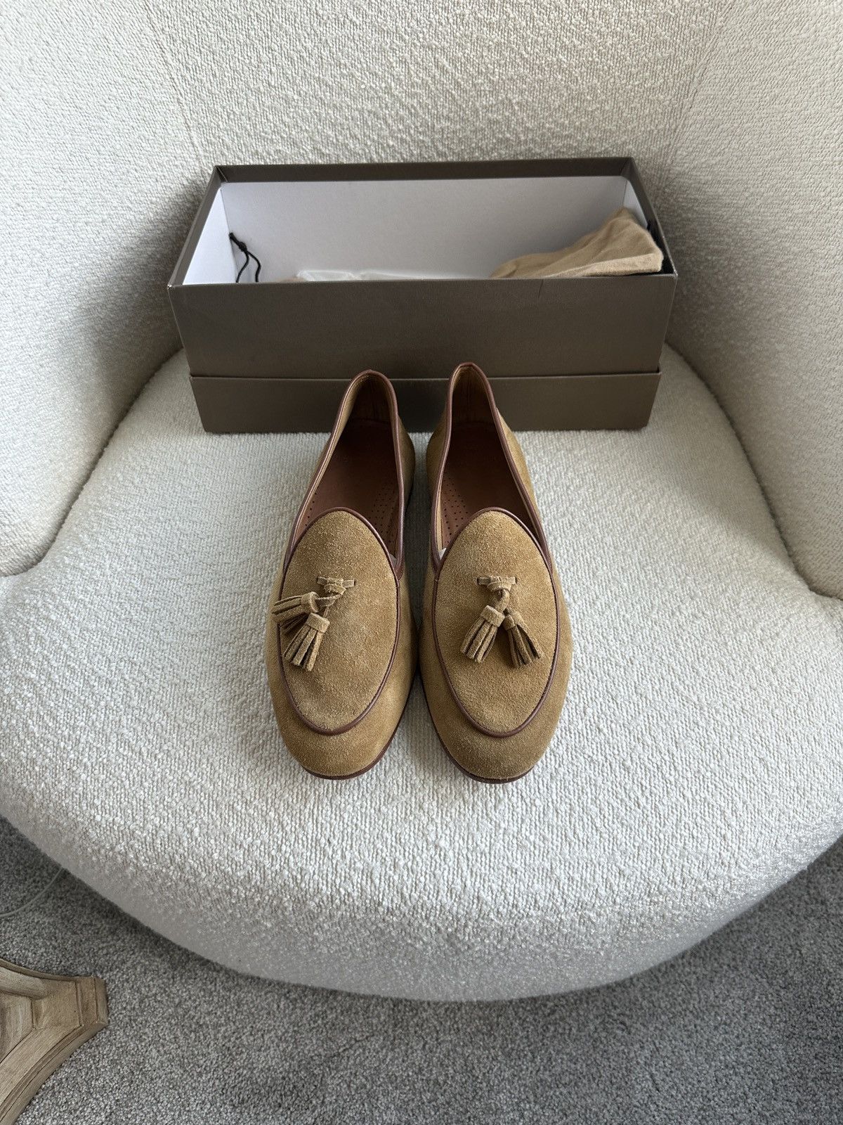 Belgian Shoes Bombero’s Belgian Tassle Loafers Size US 9 / EU 42 - 2 Thumbnail