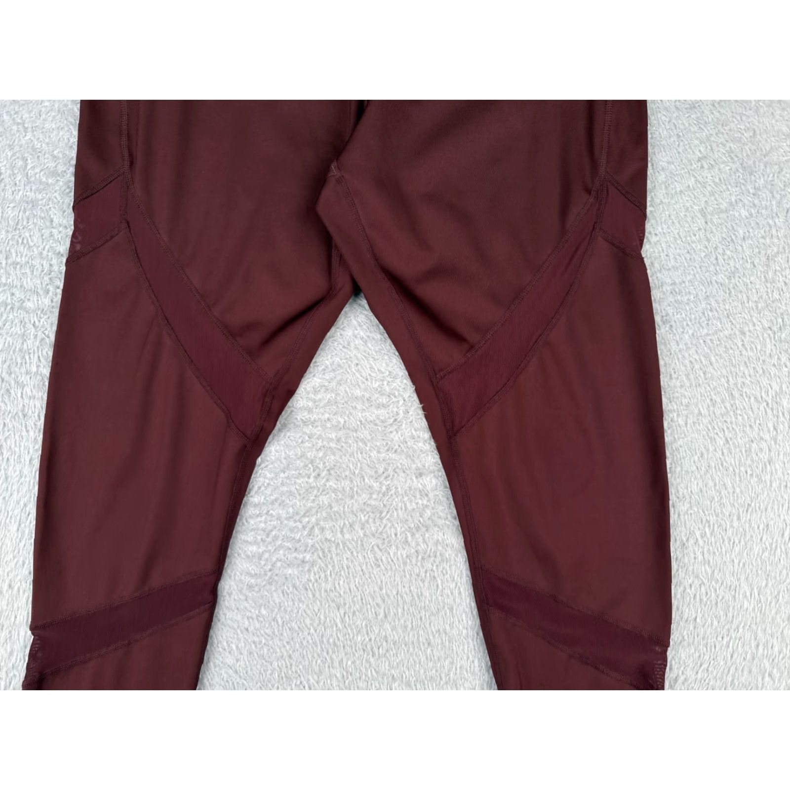 Athleta Athleta Pants Womens XL Red Orange High Rise 7/8 Tight Athleta Tenacity Leather Blend Tapered Leg 25 in Inseam Casual Athleisure Womens Size 40" / US 18 - 3 Thumbnail