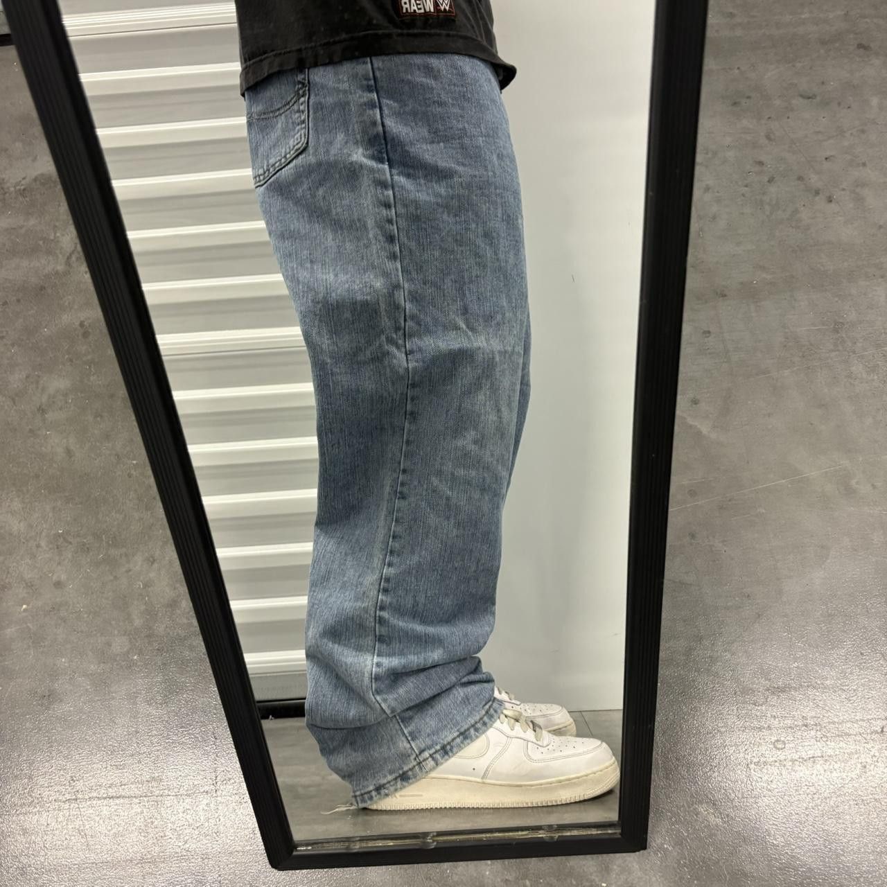 Vintage Crazy Vintage Y2K/2000s Baggy Grunge Medium Blue Wash Denim Jeans! Size US 40 / EU 56 - 2 Thumbnail