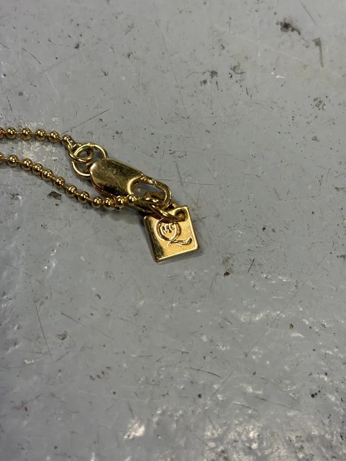 Alexander McQueen Alexander McQueen Razor Blade Pin Golden Necklace Size ONE SIZE - 6 Thumbnail