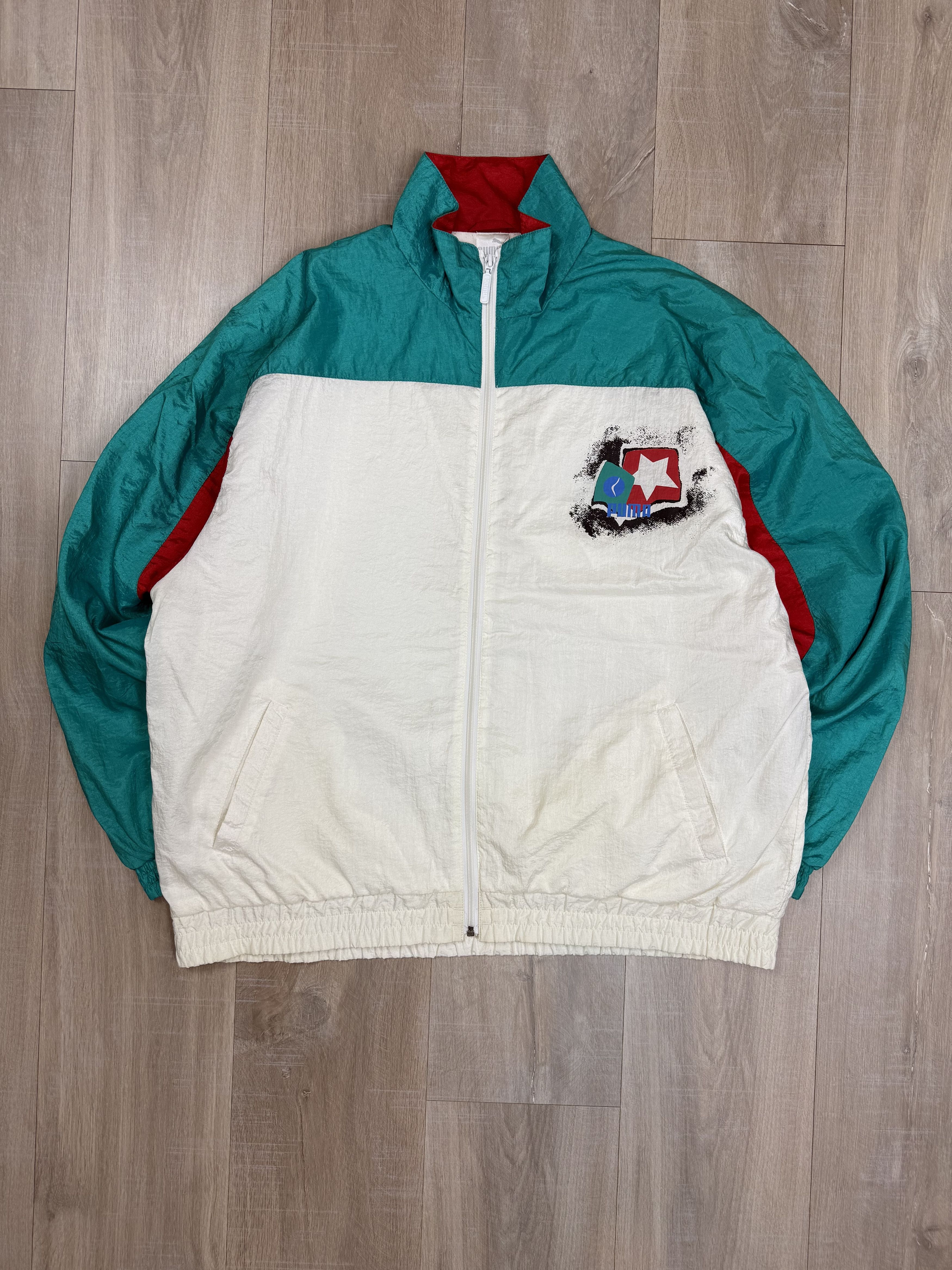 Puma Puma Colourful Full Zip All Over Graphic Print Track Jacket Size US M / EU 48-50 / 2 - 3 Thumbnail