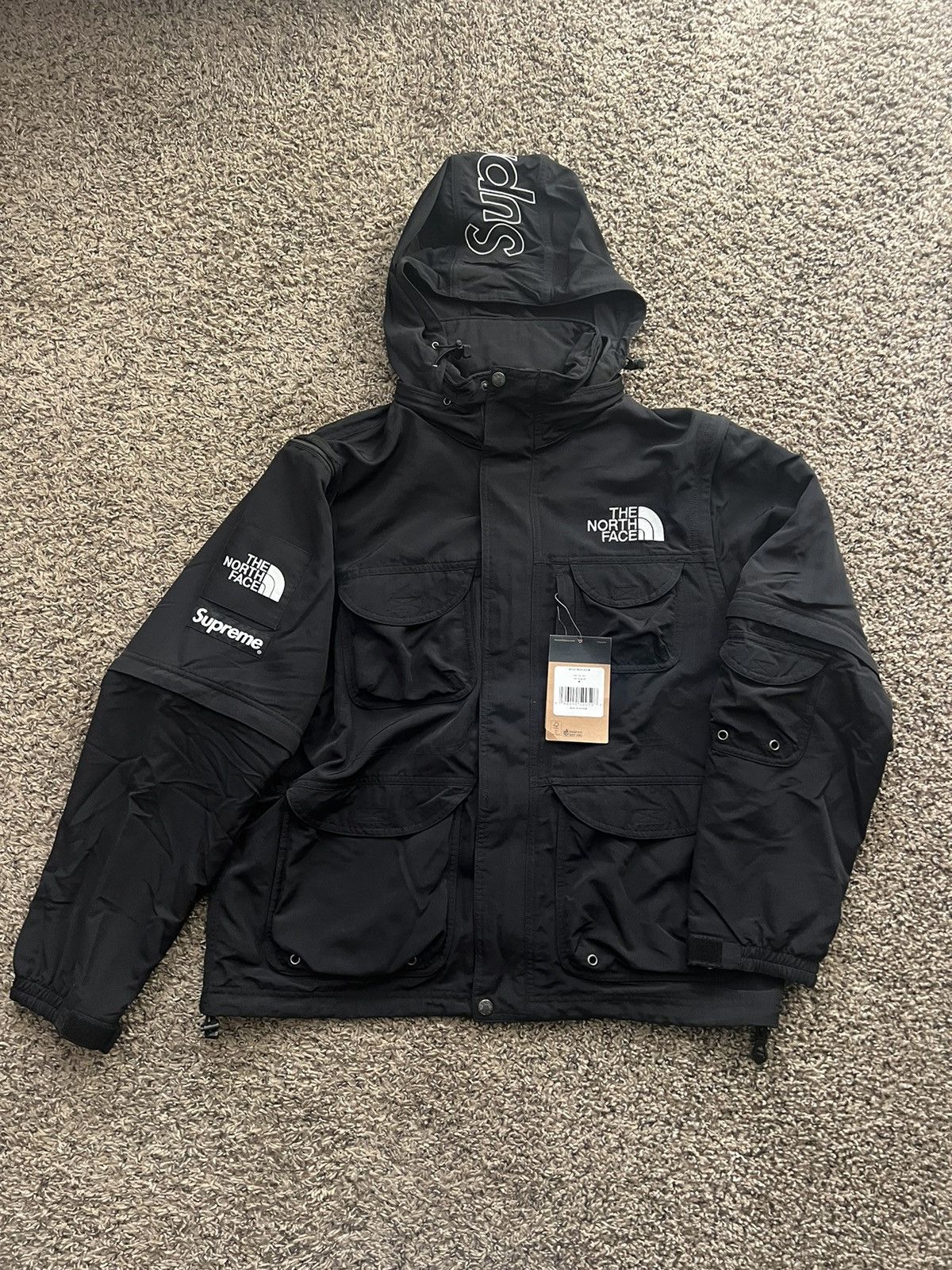 Supreme Supreme x TNF Convertible Trekking Jacket | Grailed