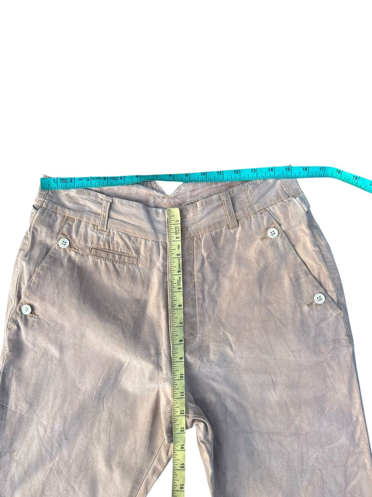 Vintage Vintage +8 Paris Rock Faded Waxed Fencing Trouser Pant Size US 30 / EU 46 - 2 Thumbnail