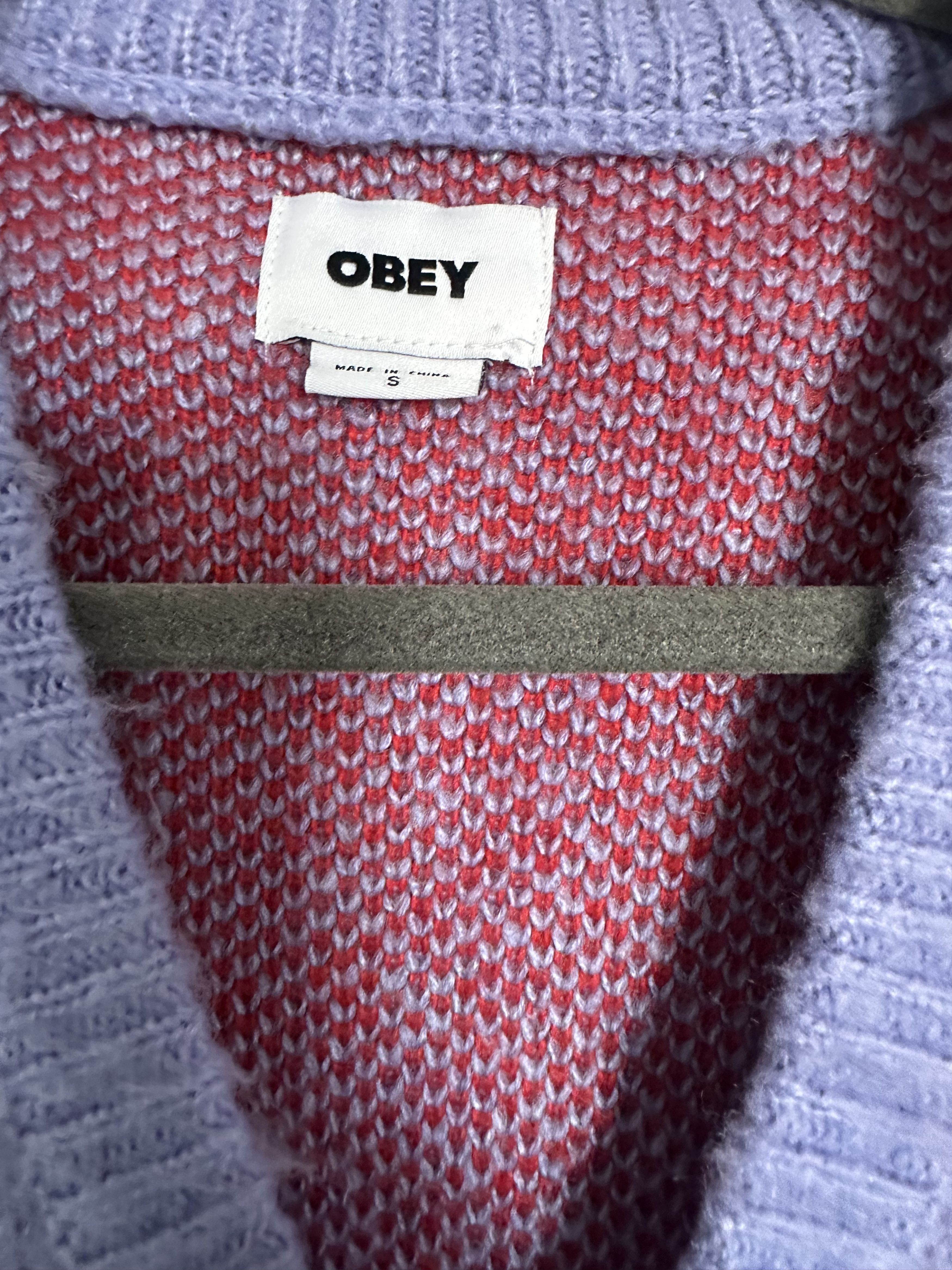 Obey Obey Temple Cardigan Size US S / EU 44-46 / 1 - 2 Thumbnail