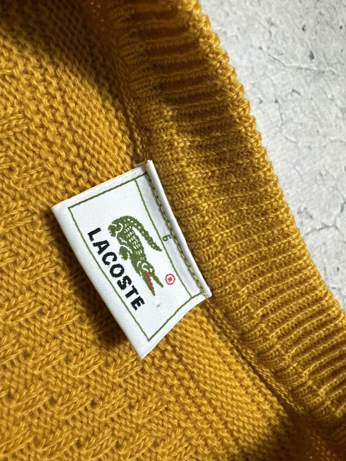 Lacoste Lacoste Vintage Knitted Sweater Size XL Size US XL / EU 56 / 4 - 6 Thumbnail