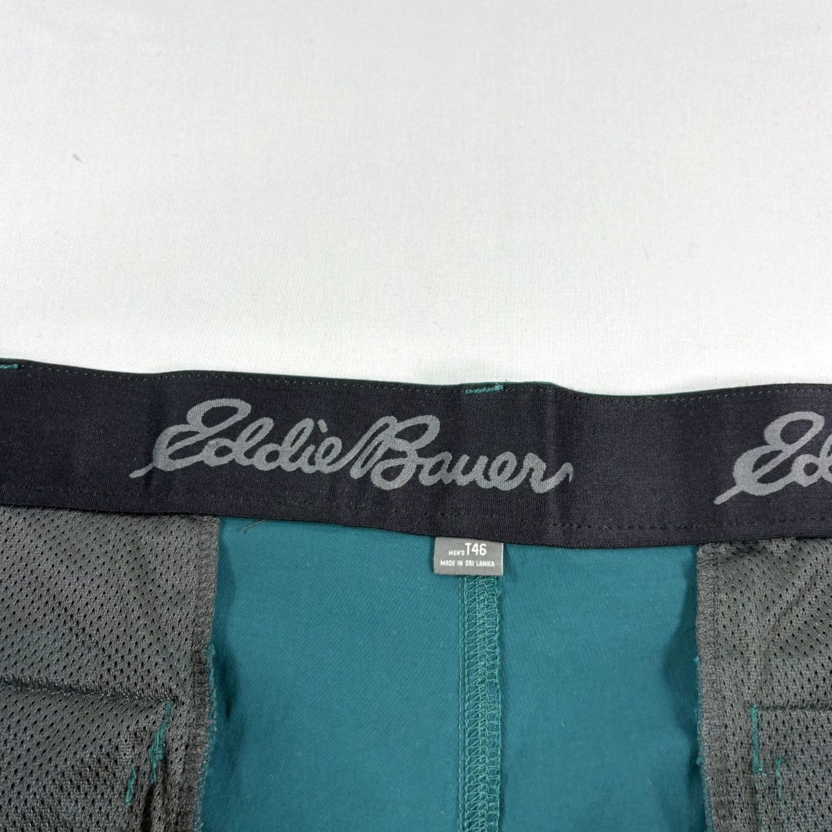 Eddie Bauer VINTAGE Eddie Bauer Shorts Men 46 Blue Horizon Guide Wander Stretch Hiking NEW Size US 30 / EU 46 - 3 Thumbnail