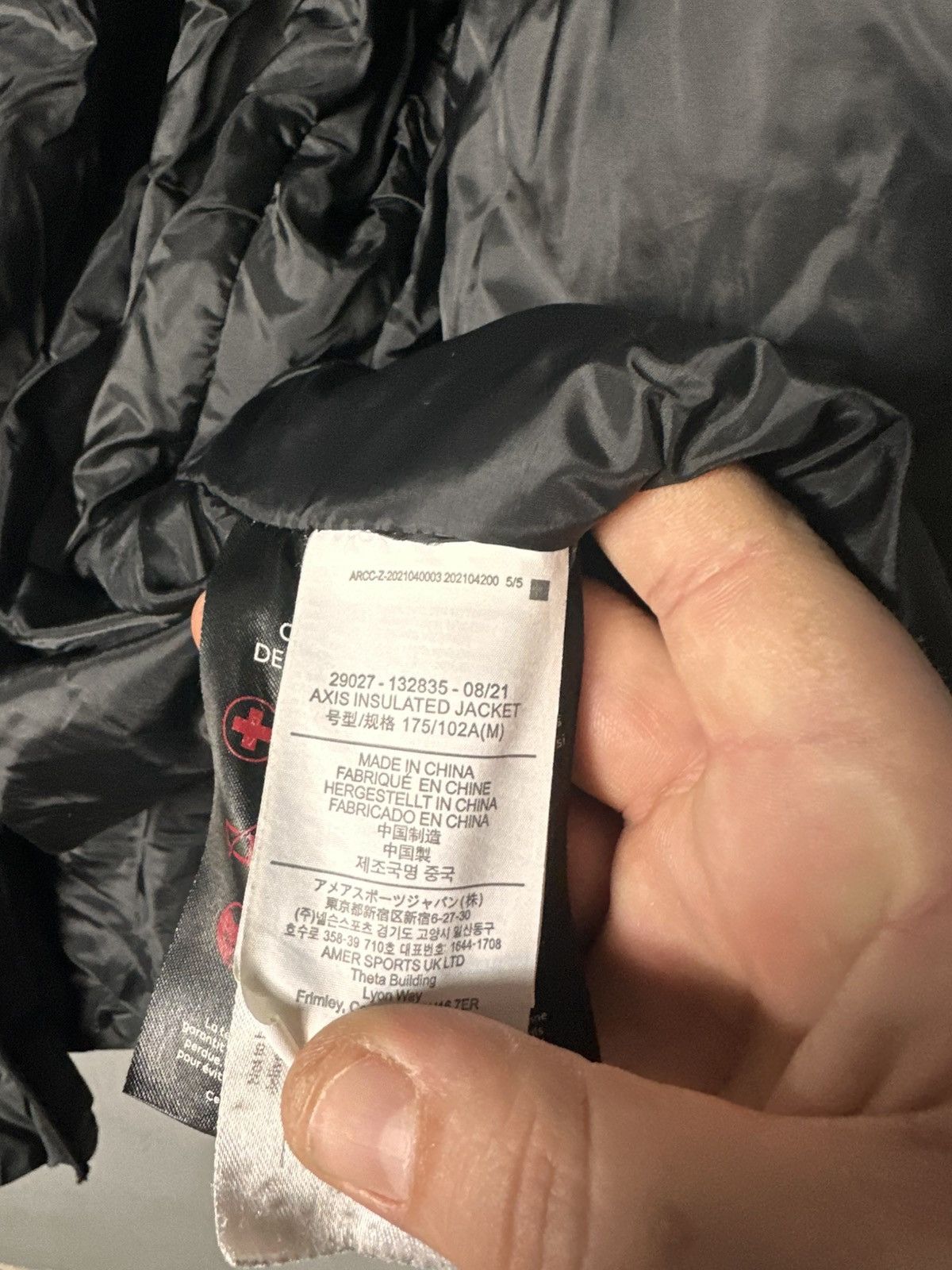 Arc'teryx Arc’Teryx Axis Insulated Jacket System_A Size US M / EU 48-50 / 2 - 10 Thumbnail