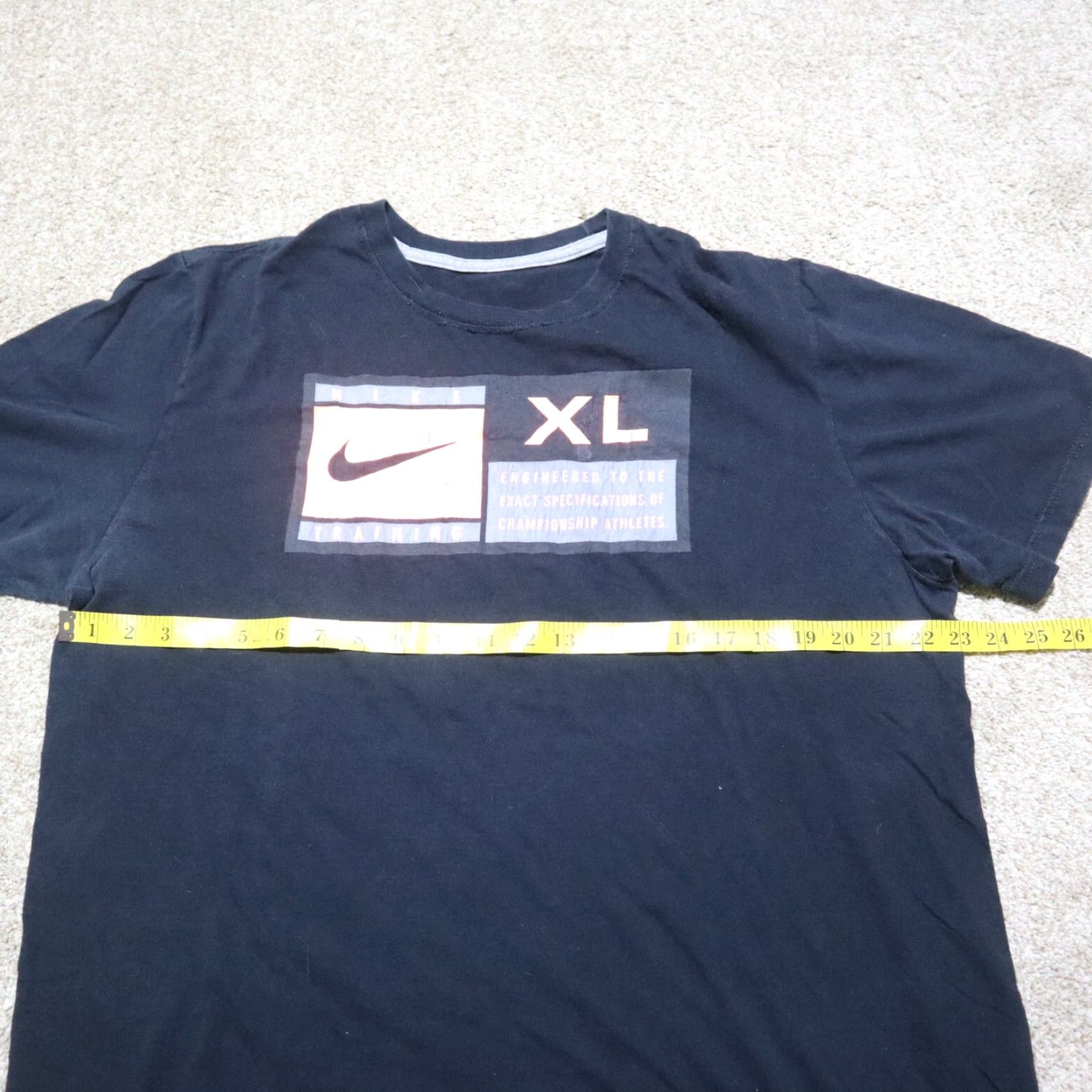 Nike The Nike Tee Swoosh Training Gym Tee T-Shirt Adult Men's Size XL Extra Large Size US XL / EU 56 / 4 - 5 Thumbnail